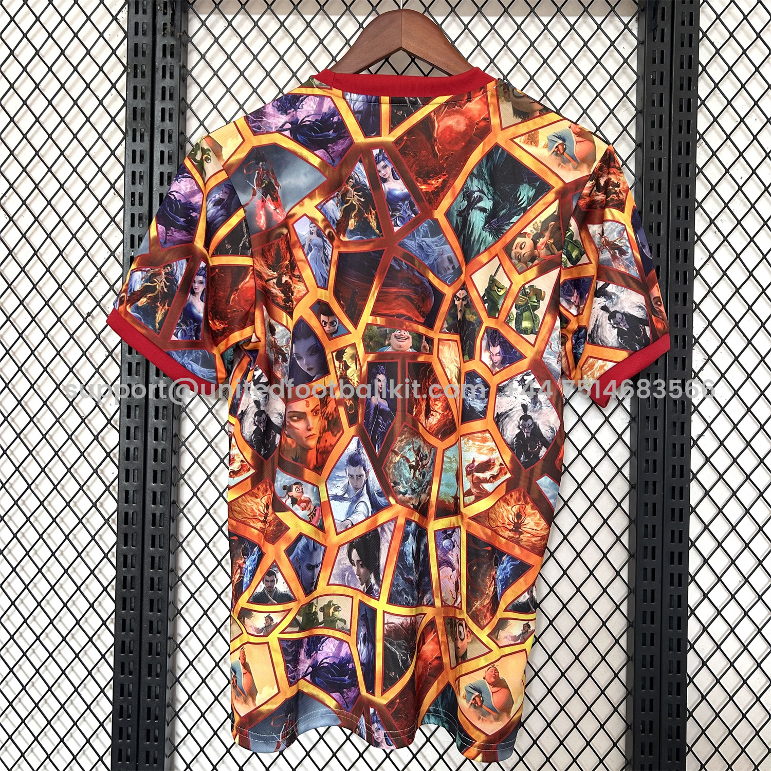 Unitedfootballkit.com | Japan 25-26 Nezha 2 Movie Clips Special Edition Jersey - Fans Version -Customize Name, Number and Patch | Worldwide Shipping