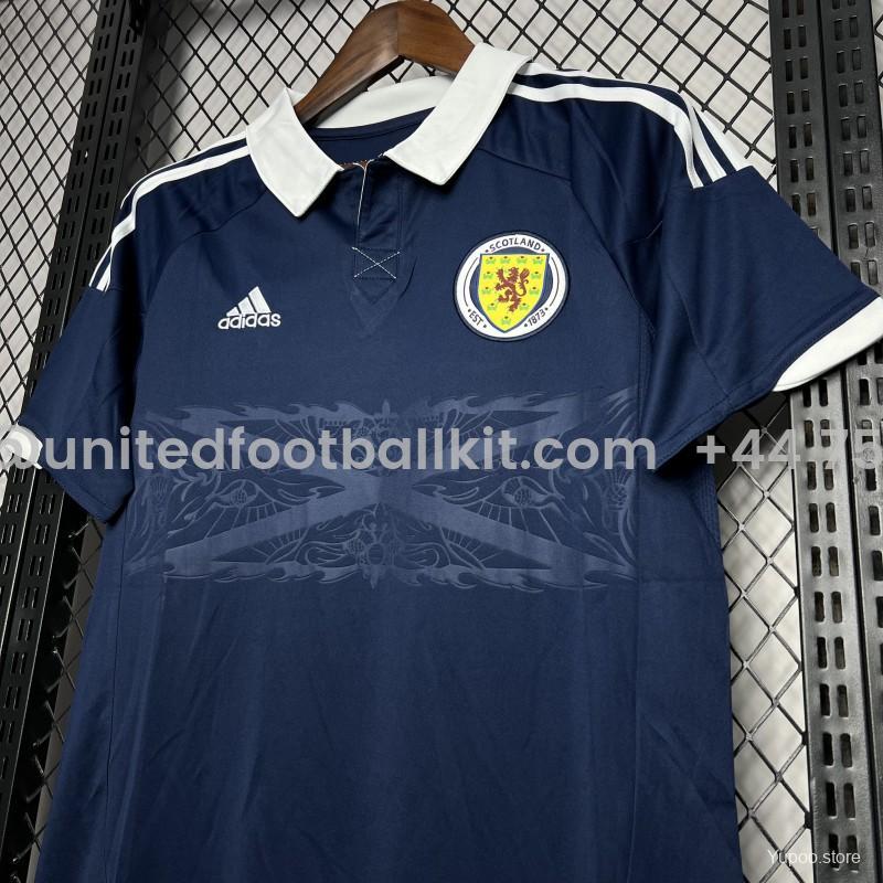 Unitedfootballkit.com | Retro S-c-o.t l.a-n.d 2012 Home Jersey -Customize Name, Number and Patch | Worldwide Shipping