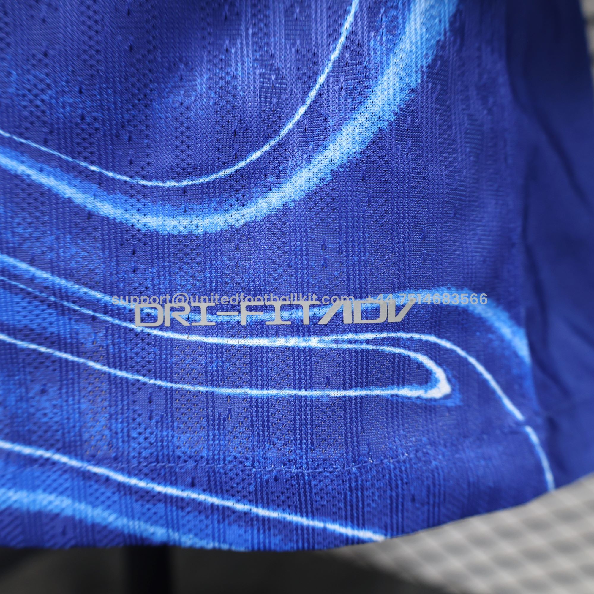 Unitedfootballkit.com | C.H.E.L.S.E.A 24-25 Home Stadium Jersey With Chest Advertisement - Player Version -Customize Name, Number and Patch | Worldwide Shipping