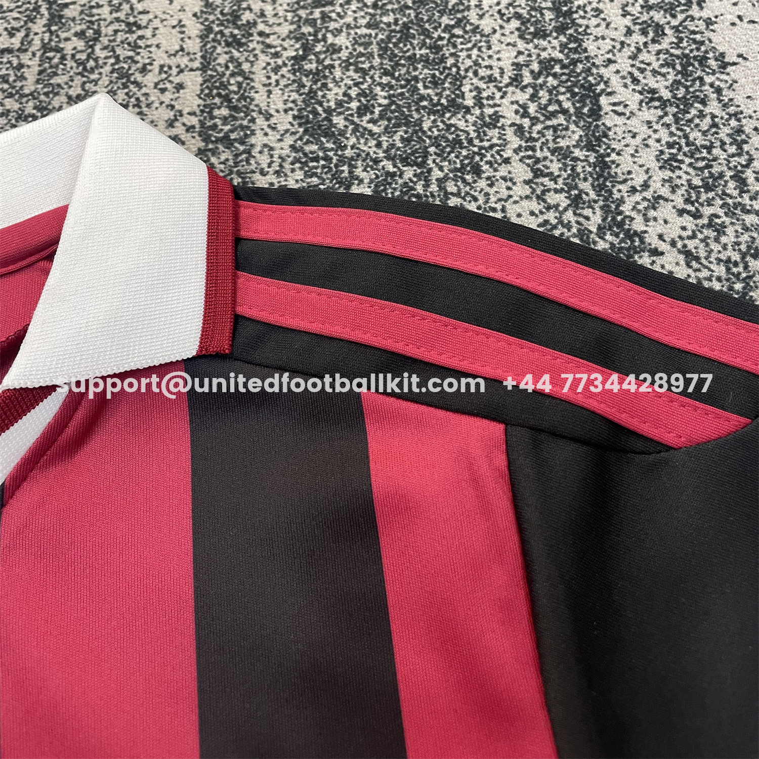 Unitedfootballkit.com | Retro AC Milan 2009-10 Home Red Kids Kit -Customize Name, Number and Patch | Worldwide Shipping
