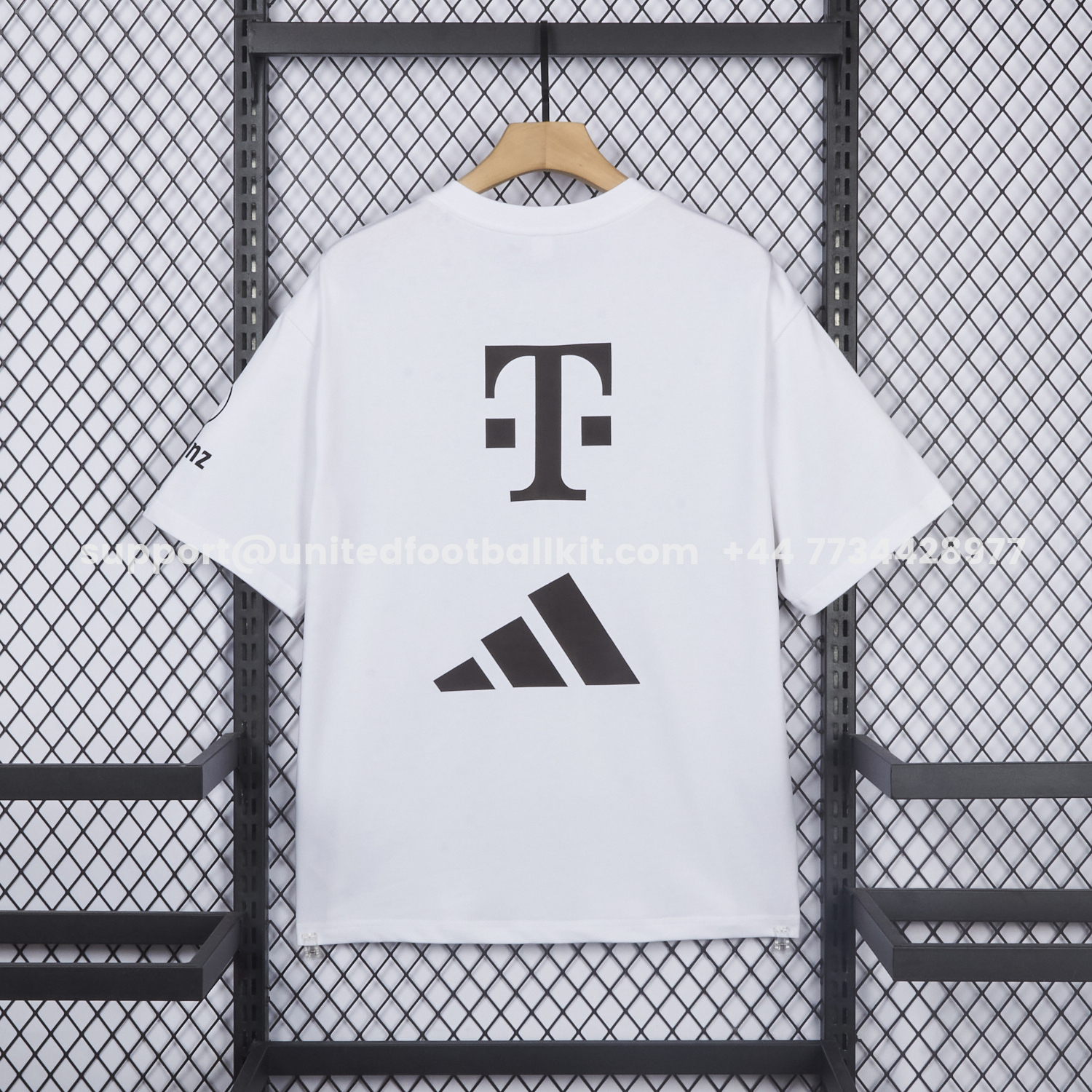 Unitedfootballkit.com | Bayern Munich 25-26 “35. Deutscher Meister” Championship Commemorative White T-shirt -Customize Name, Number and Patch | Worldwide Shipping