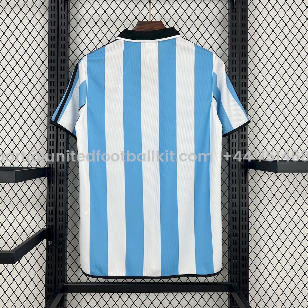 Unitedfootballkit.com | Retro Racing Club de Avellaneda 2000-01 Home Jersey -Customize Name, Number and Patch | Worldwide Shipping