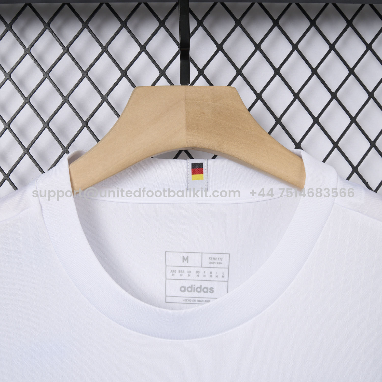 Unitedfootballkit.com | Germany 2025 125-Year Anniversary Pure White Special Jersey - Fans Version -Customize Name, Number and Patch | Worldwide Shipping