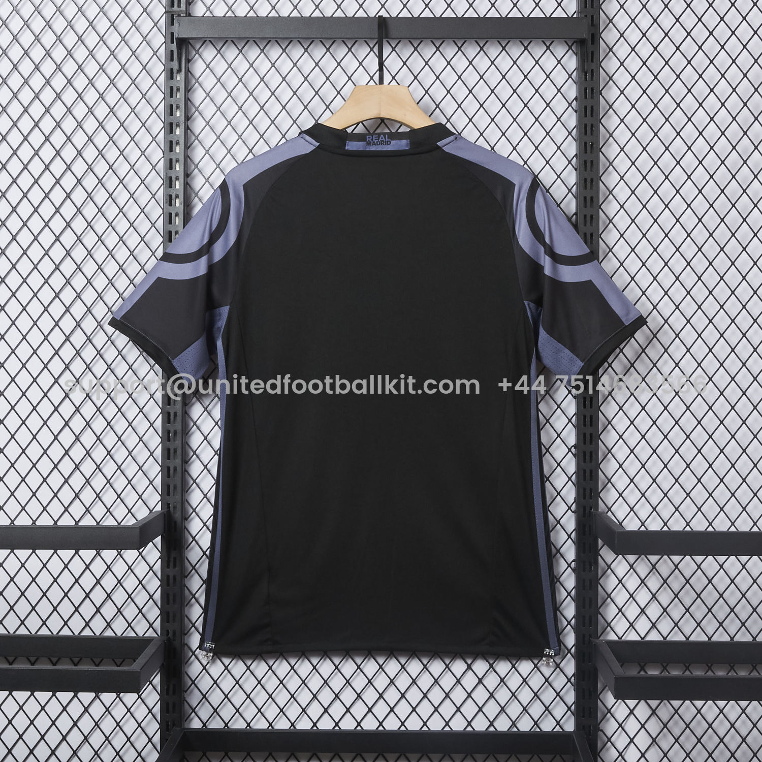 Unitedfootballkit.com | Retro Real Madrid 16-17 Third Jersey -Customize Name, Number and Patch | Worldwide Shipping