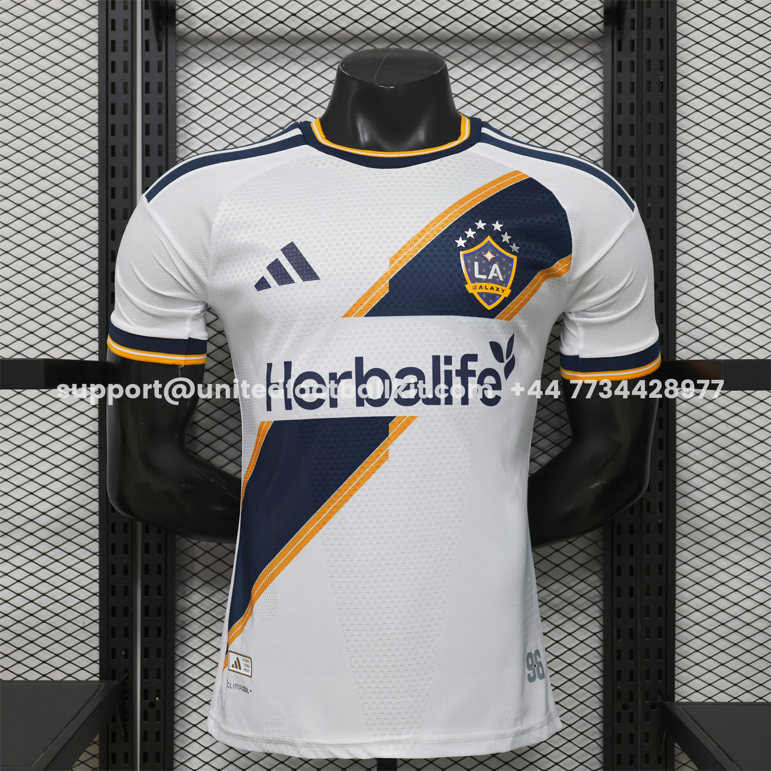 Unitedfootballkit.com | LA Galaxy 26-27 Home Jersey - Player Version -Customize Name, Number and Patch | Worldwide Shipping