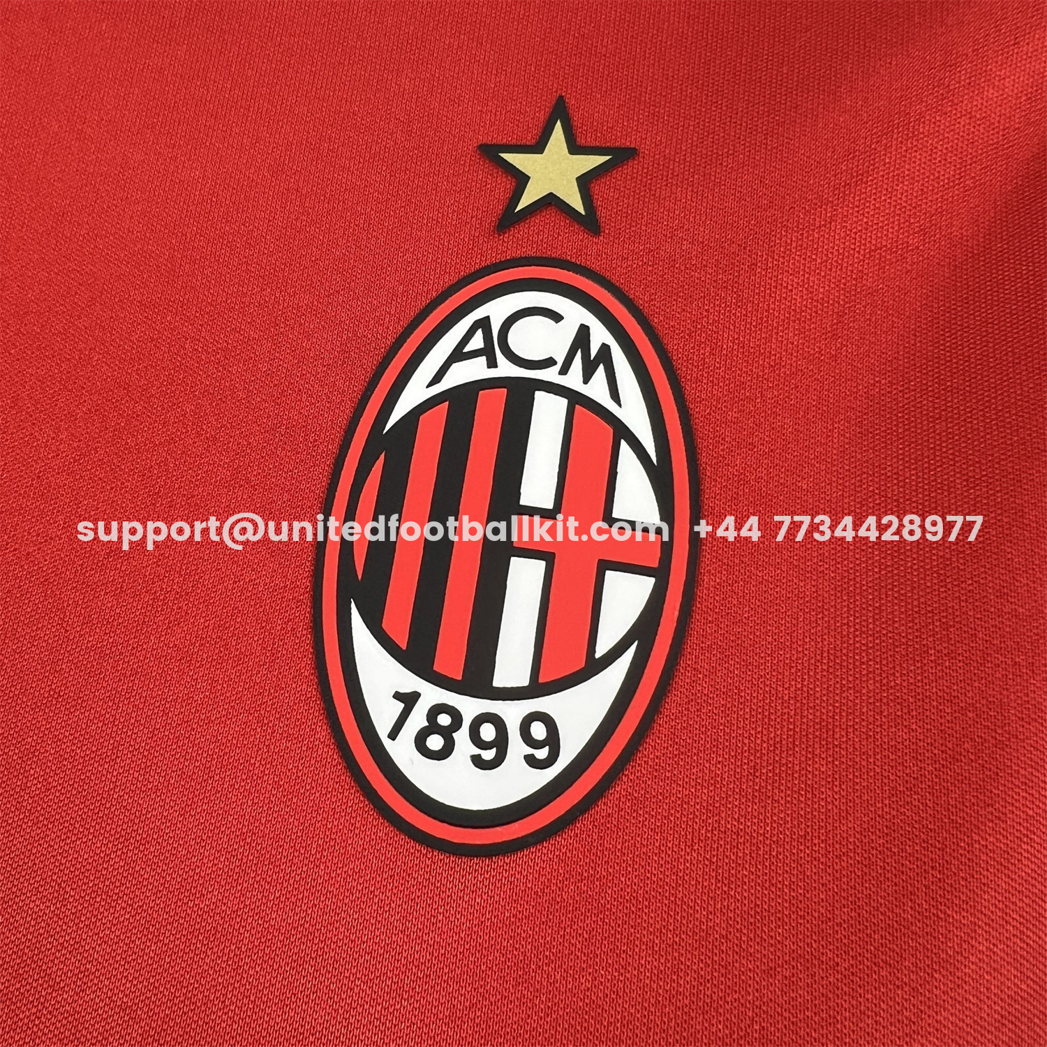 Unitedfootballkit.com | AC Milan 25-26 Fourth Red Long Sleeves Jersey - Fans Version -Customize Name, Number and Patch | Worldwide Shipping