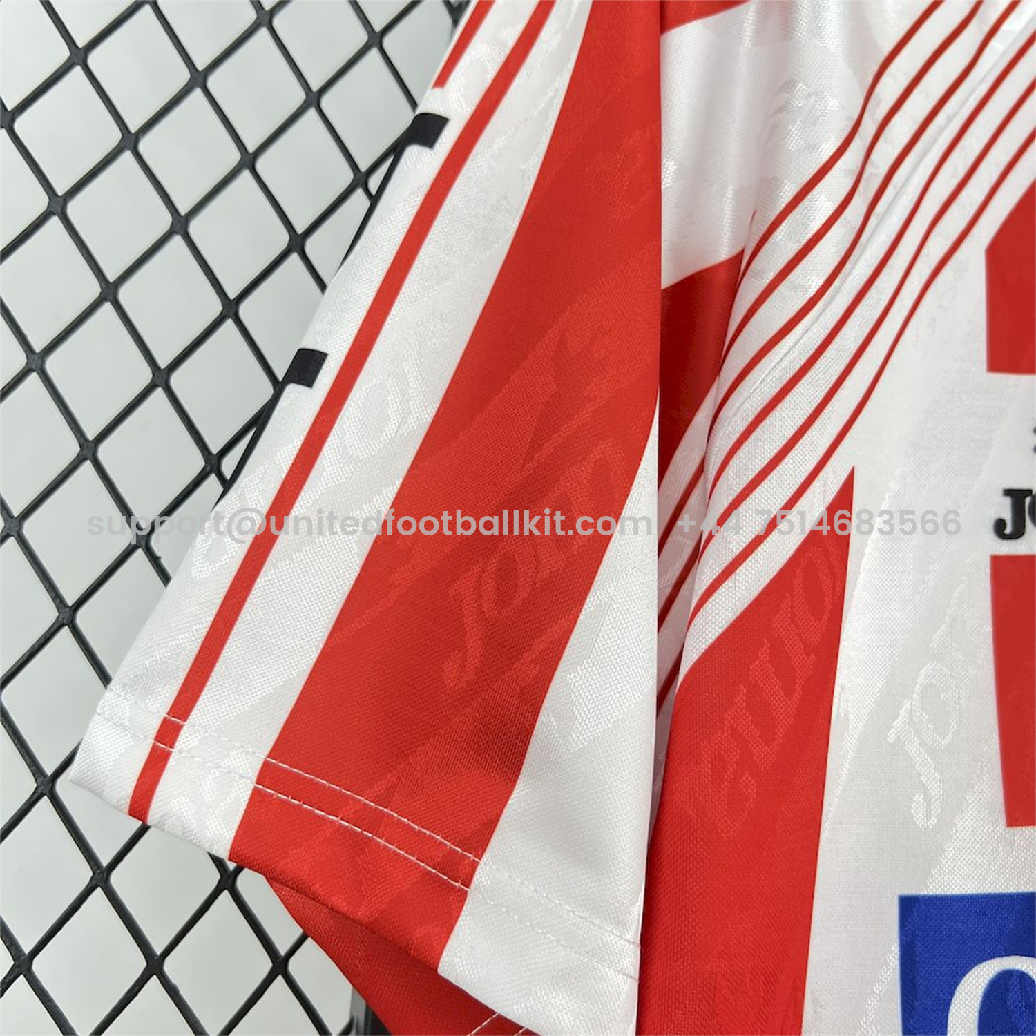 Unitedfootballkit.com | Retro Sporting de Gijon 1994-95 Home Jersey -Customize Name, Number and Patch | Worldwide Shipping