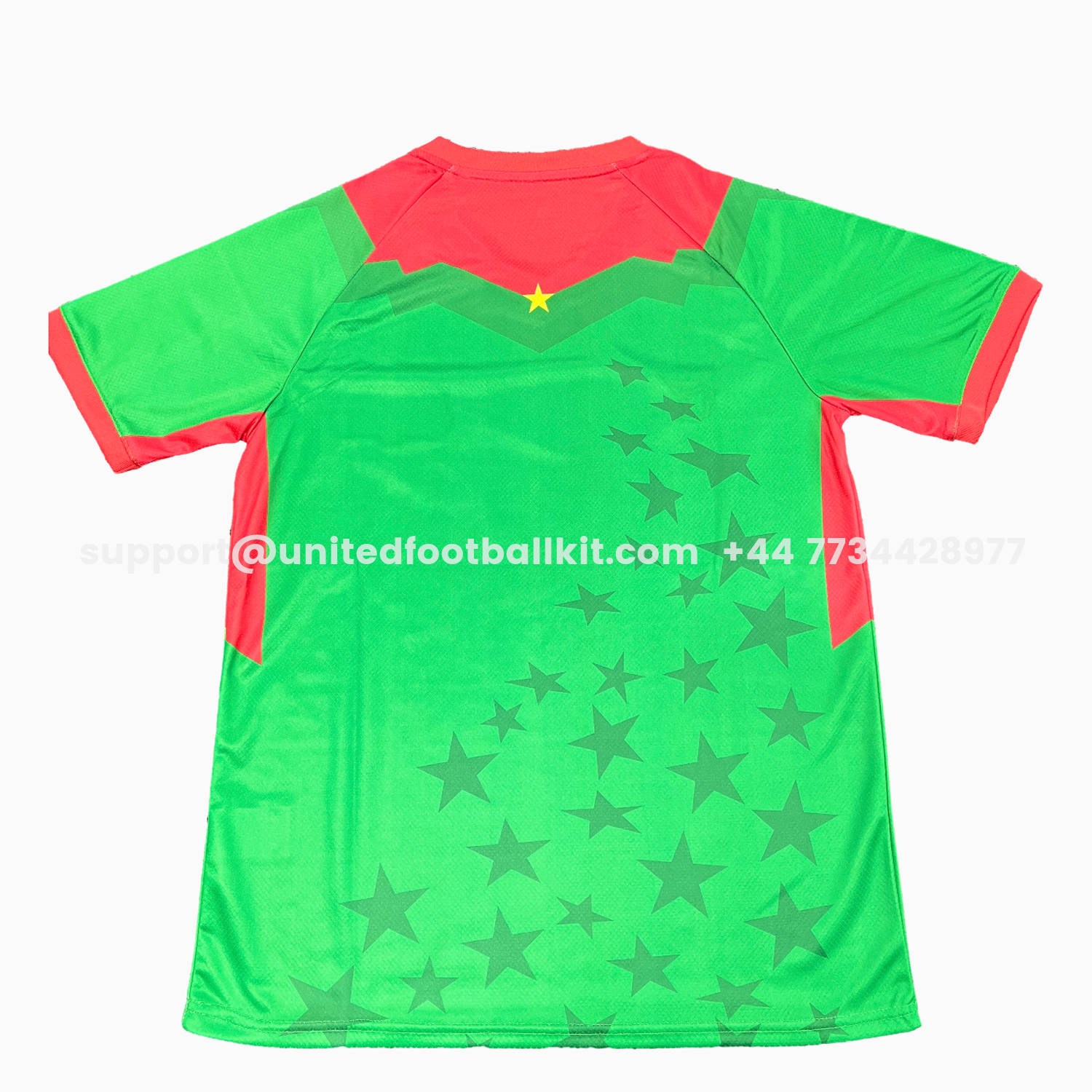 Unitedfootballkit.com | Burkina Faso 2026 Home Stars Green Special Jersey - Fans Version -Customize Name, Number and Patch | Worldwide Shipping