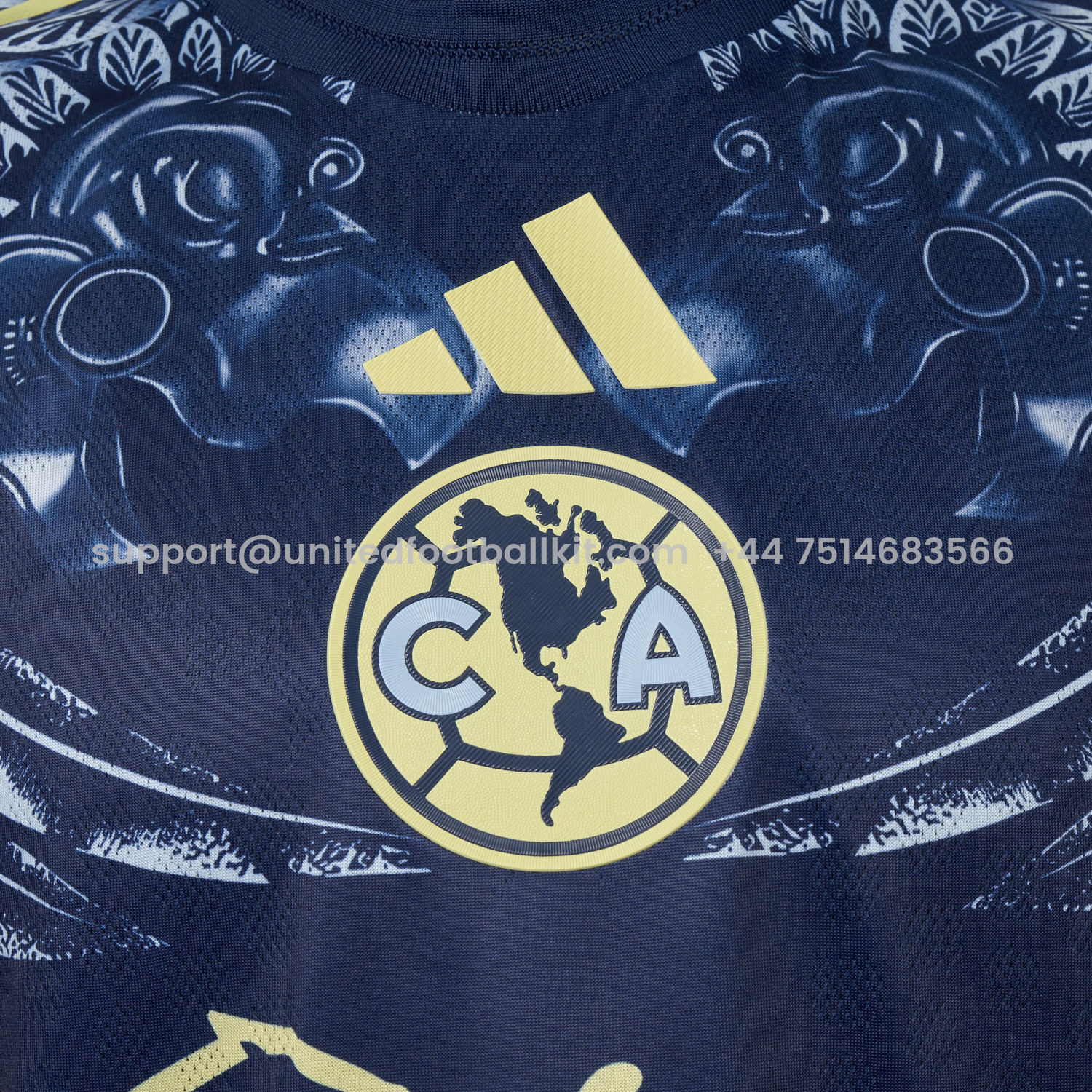 Unitedfootballkit.com | Club América 25-26 Away Jersey - Player Version -Customize Name, Number and Patch | Worldwide Shipping