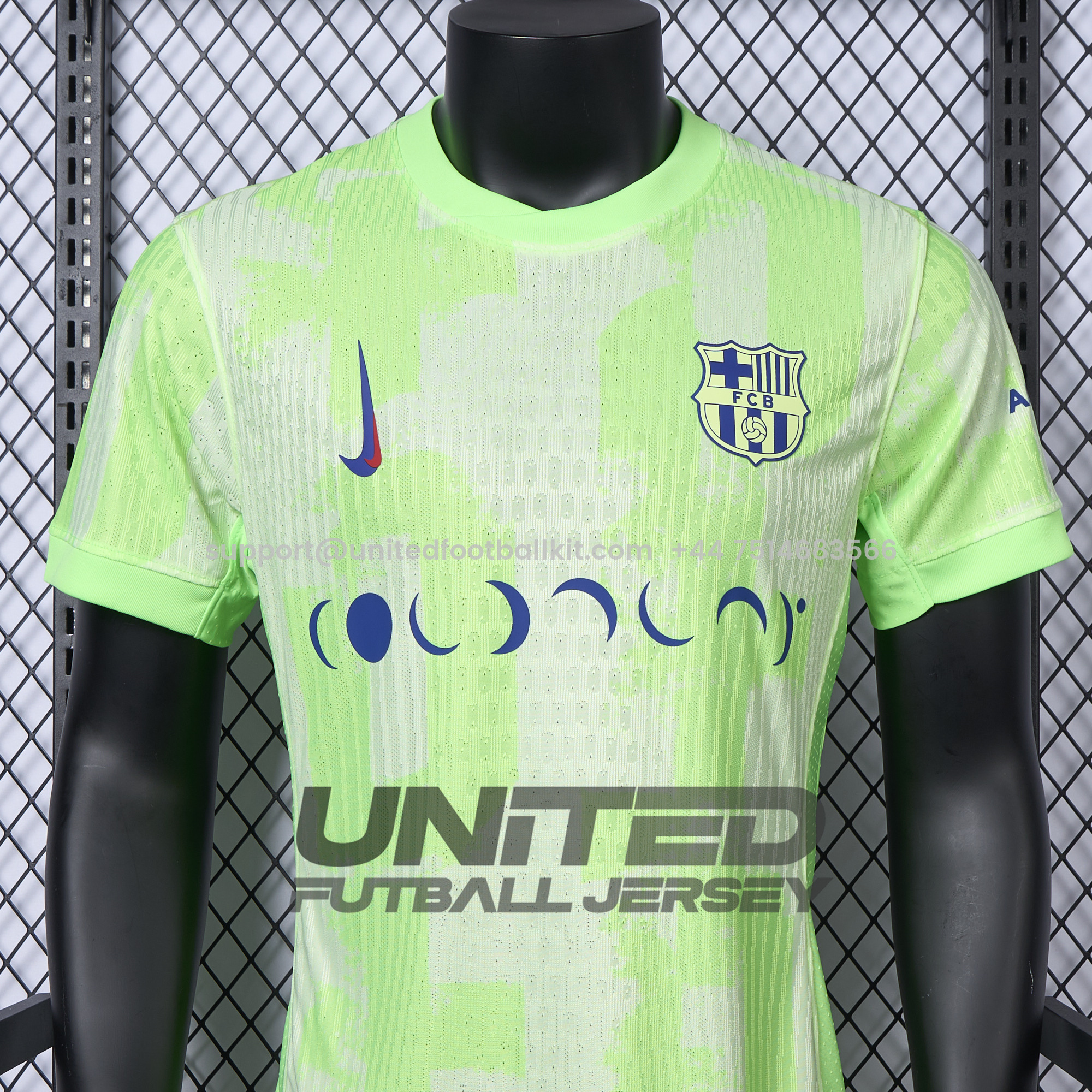 Unitedfootballkit.com | Barcelona X Coldplay 24-25 Third Co-Branded Jersey - Player Version -Customize Name, Number and Patch | Worldwide Shipping