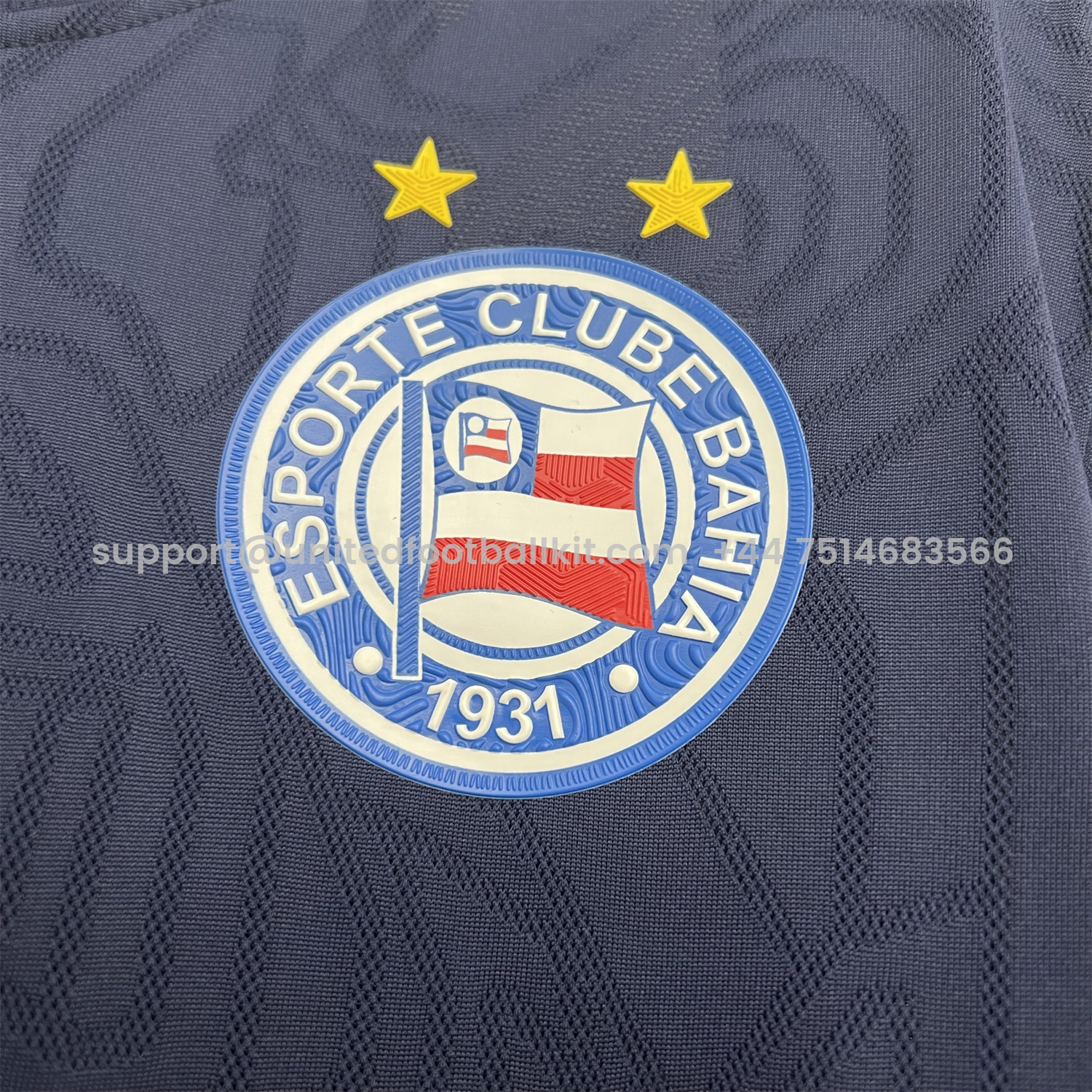 Unitedfootballkit.com | Bahia 25-26 Deep Blue Training Jersey - Fans Version -Customize Name, Number and Patch | Worldwide Shipping