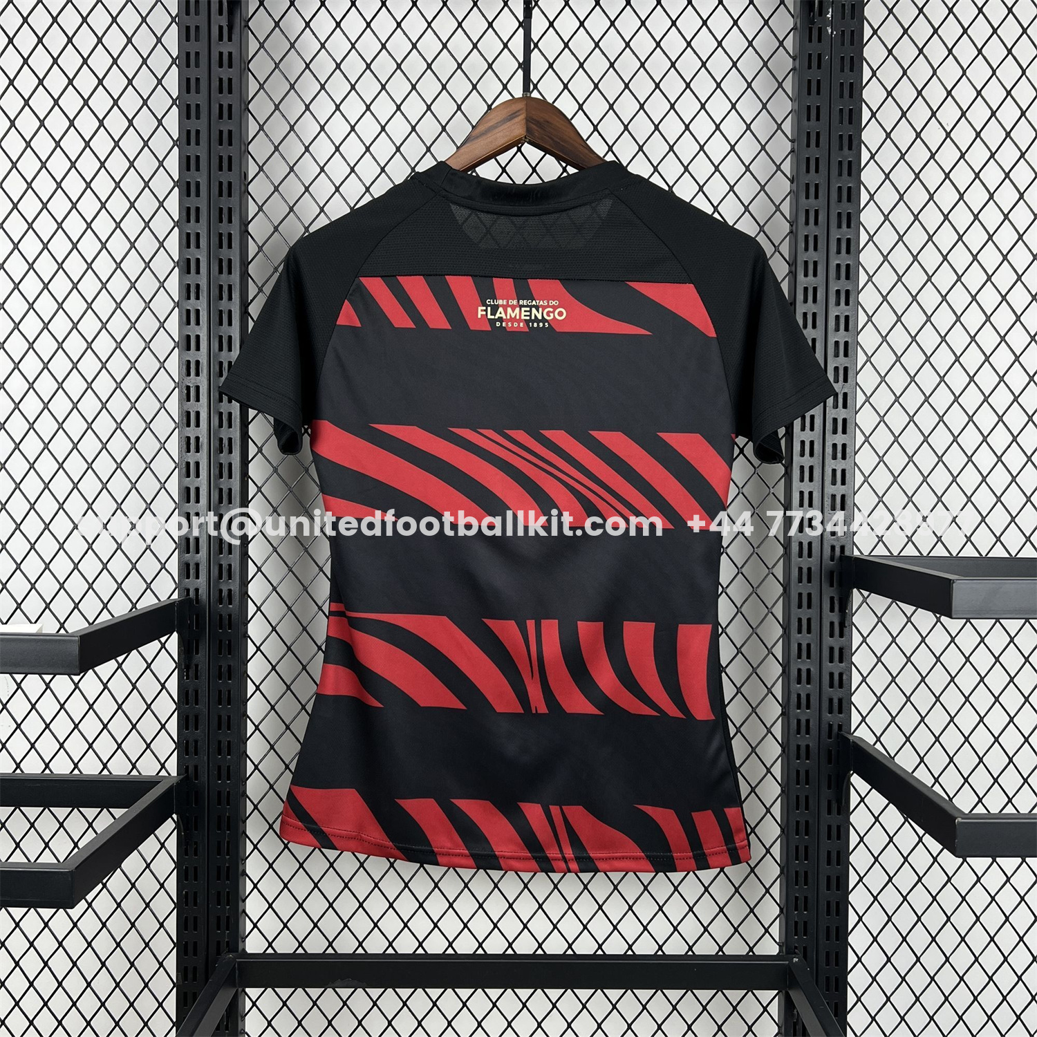 Unitedfootballkit.com | Women's Flamengo 25-26 Red And Black Special Jersey -Customize Name, Number and Patch | Worldwide Shipping