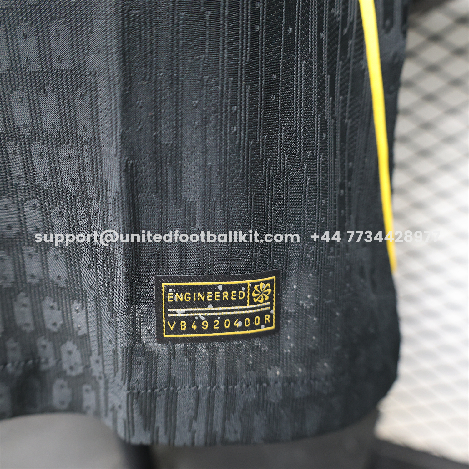 Unitedfootballkit.com | C.H.E.L.S.E.A 25-26 Black Special Jersey - Player Version -Customize Name, Number and Patch | Worldwide Shipping