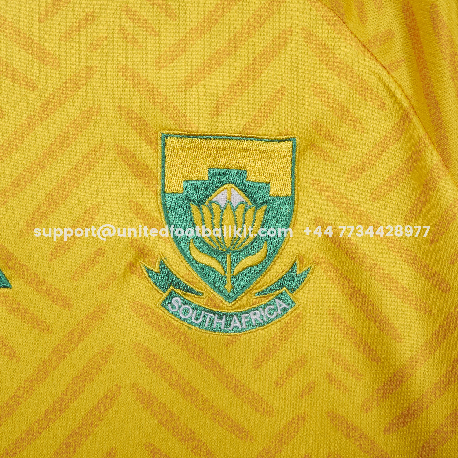 Unitedfootballkit.com | South Africa 2026 Home Jersey - Fans Version -Customize Name, Number and Patch | Worldwide Shipping