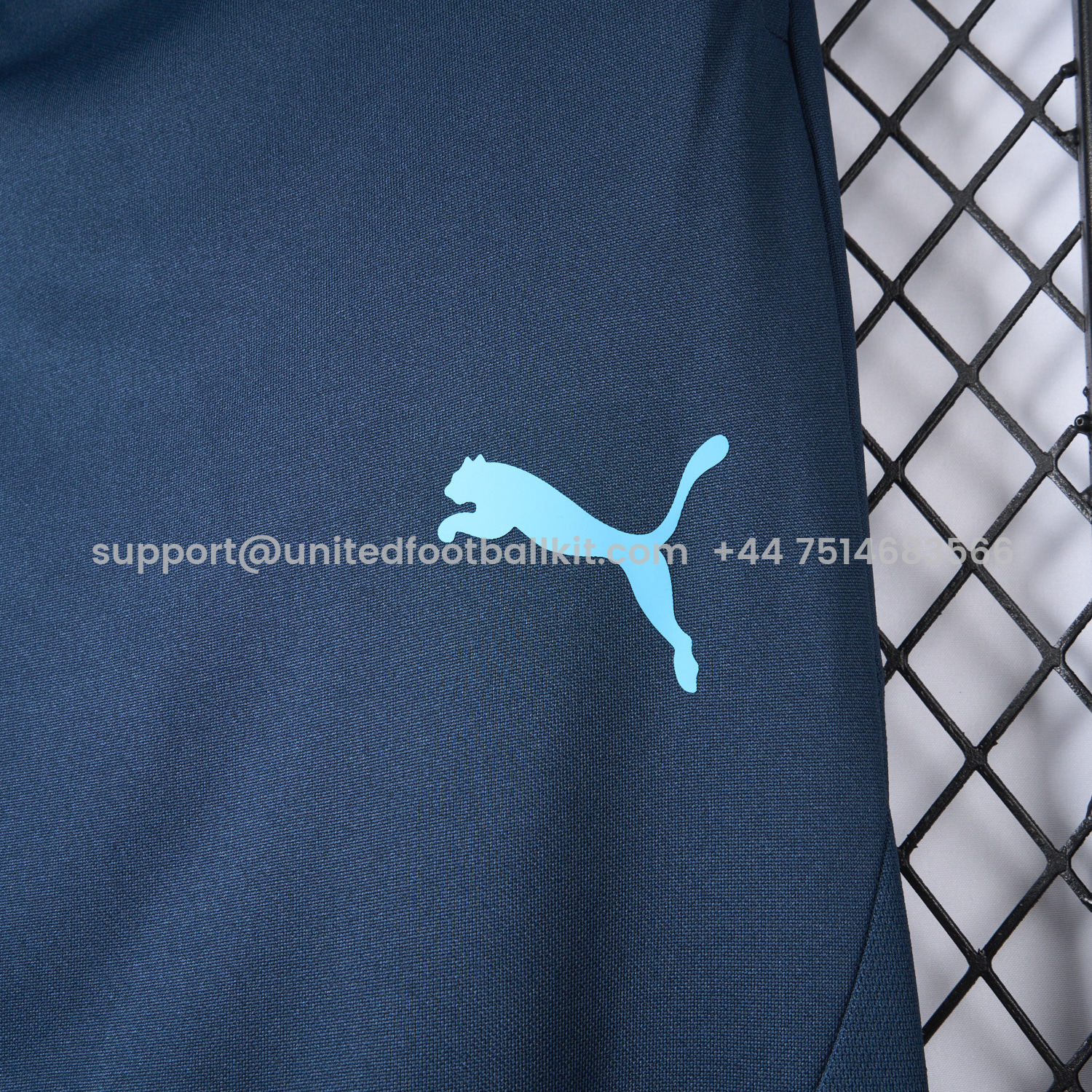 Unitedfootballkit.com | Manchester City 24-25 Deep Teal Training Pants - Player Version -Customize Name, Number and Patch | Worldwide Shipping