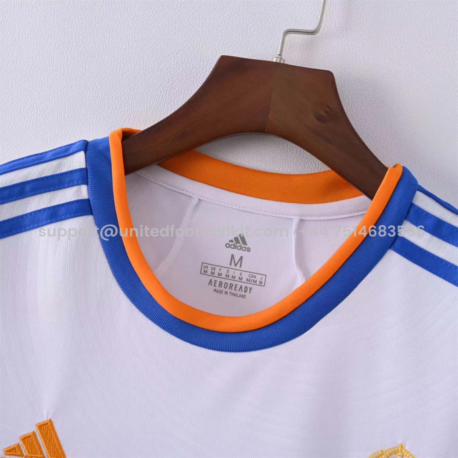 Unitedfootballkit.com | Retro Real Madrid 21-22 Home Long Sleeve Jersey -Customize Name, Number and Patch | Worldwide Shipping