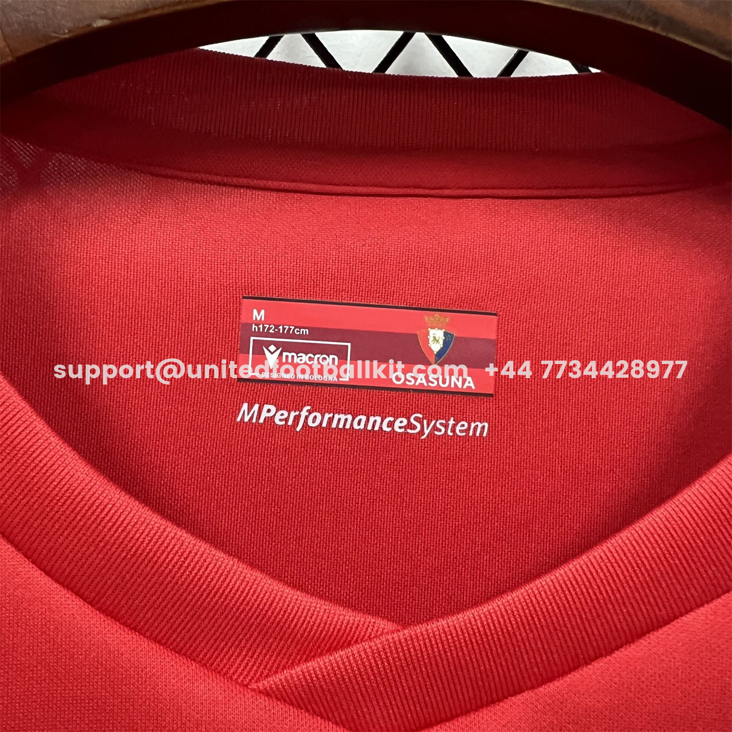 Unitedfootballkit.com | Osasuna 25-26 Retro Style Jersey - Fans Version -Customize Name, Number and Patch | Worldwide Shipping