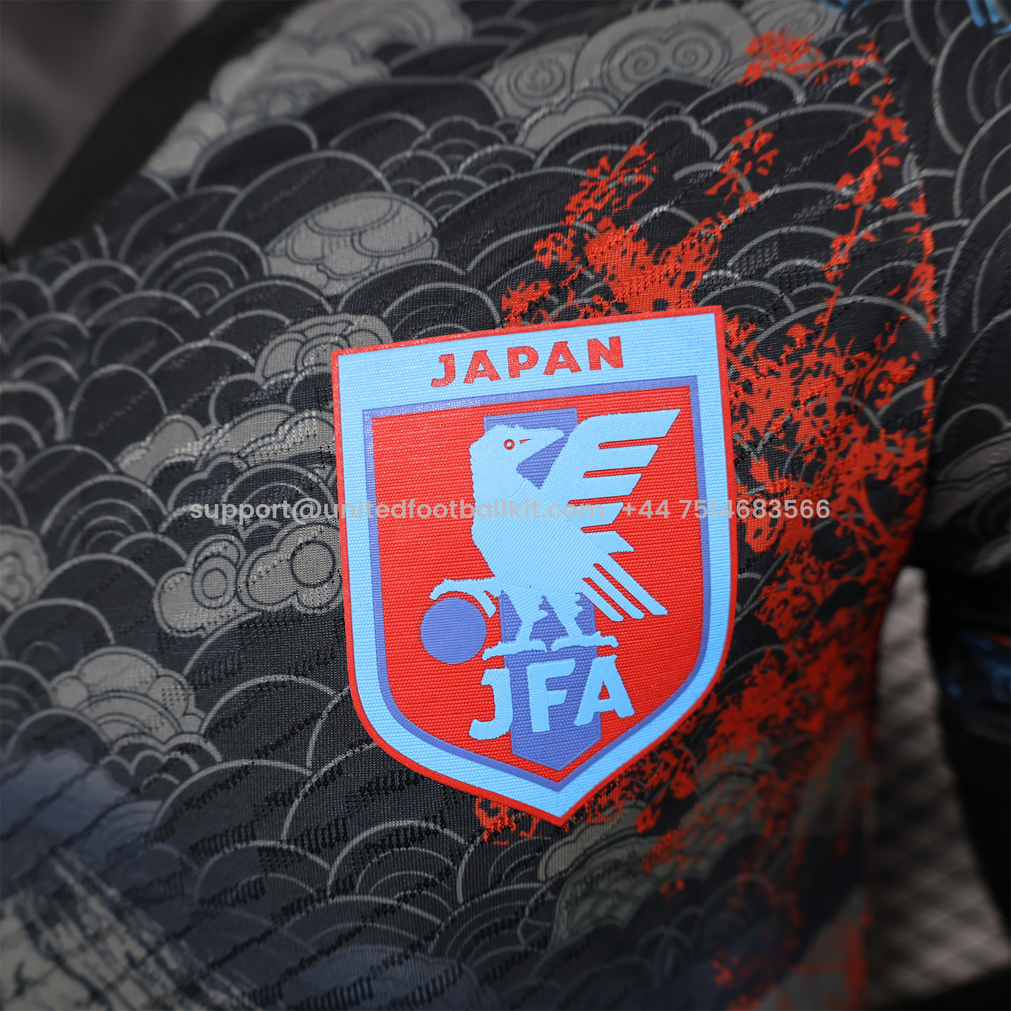 Unitedfootballkit.com | Japan 2024 Fuji Mountain Special Edition Black Jersey - Player Version -Customize Name, Number and Patch | Worldwide Shipping