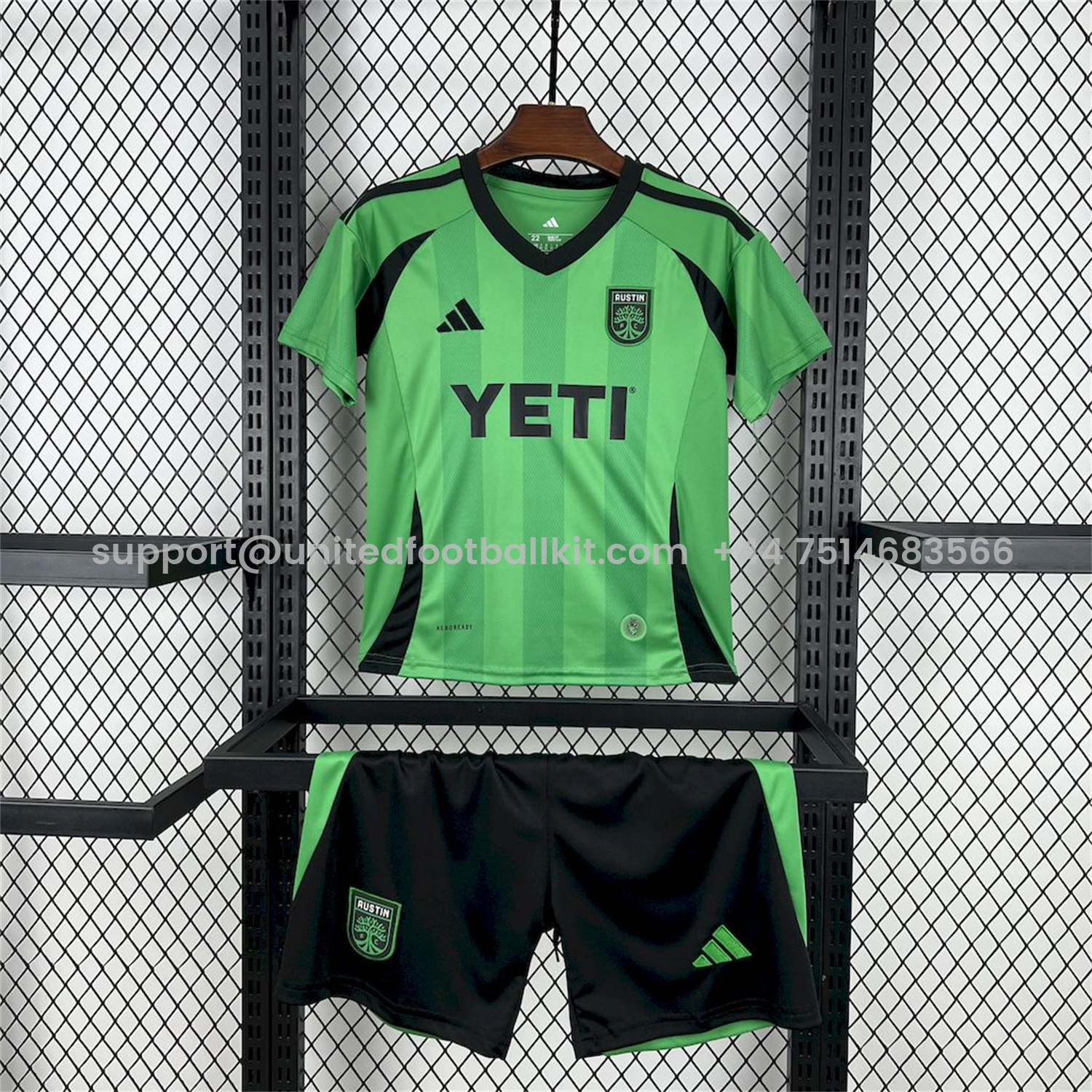 Unitedfootballkit.com | Austin 25-26 Home Kids Kit -Customize Name, Number and Patch | Worldwide Shipping