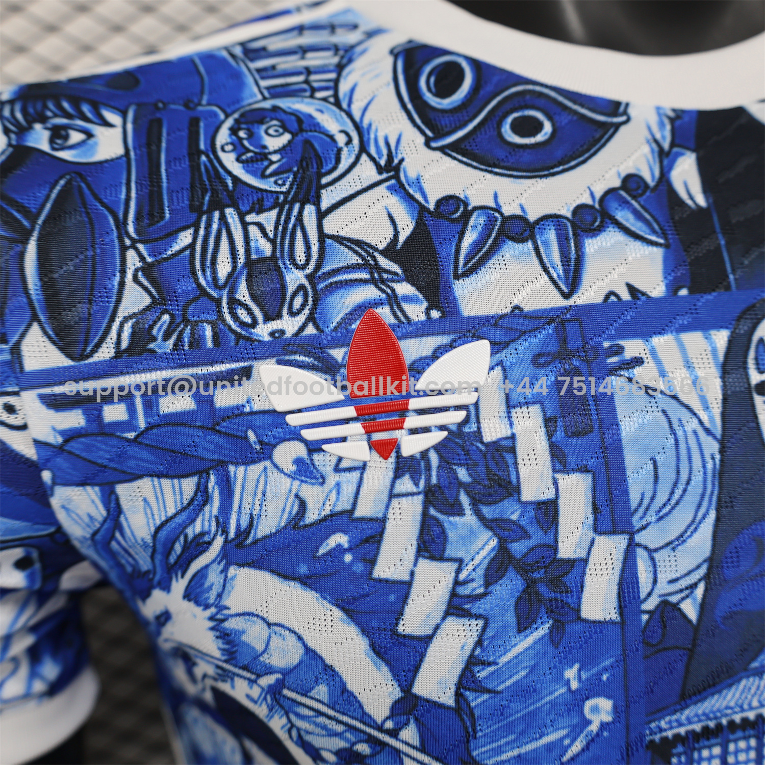 Unitedfootballkit.com | Japan 25-26 Spirited Away Blue Special Edition Jersey - Player Version -Customize Name, Number and Patch | Worldwide Shipping