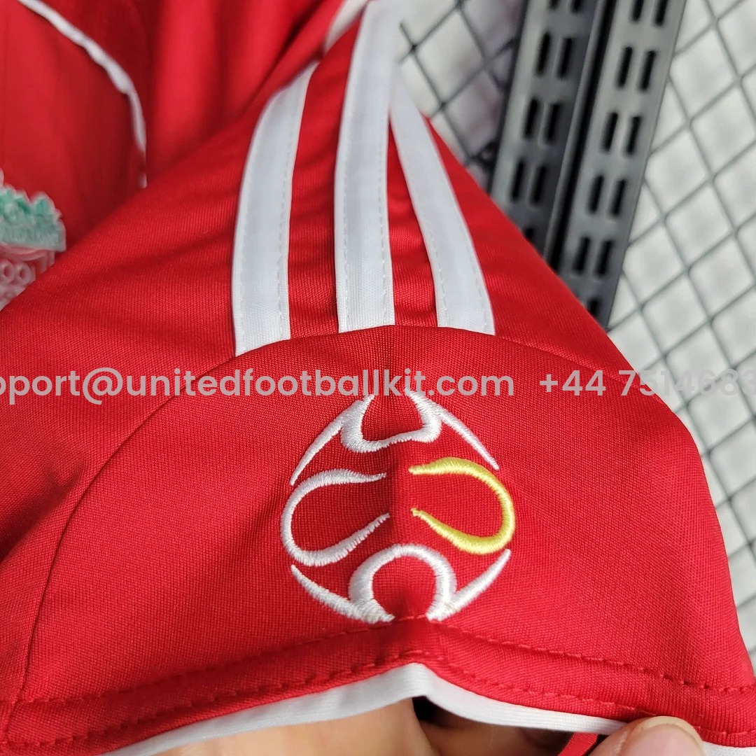 Unitedfootballkit.com | Retro Liver.pool 2006-07 Home Stadium Jersey -Customize Name, Number and Patch | Worldwide Shipping