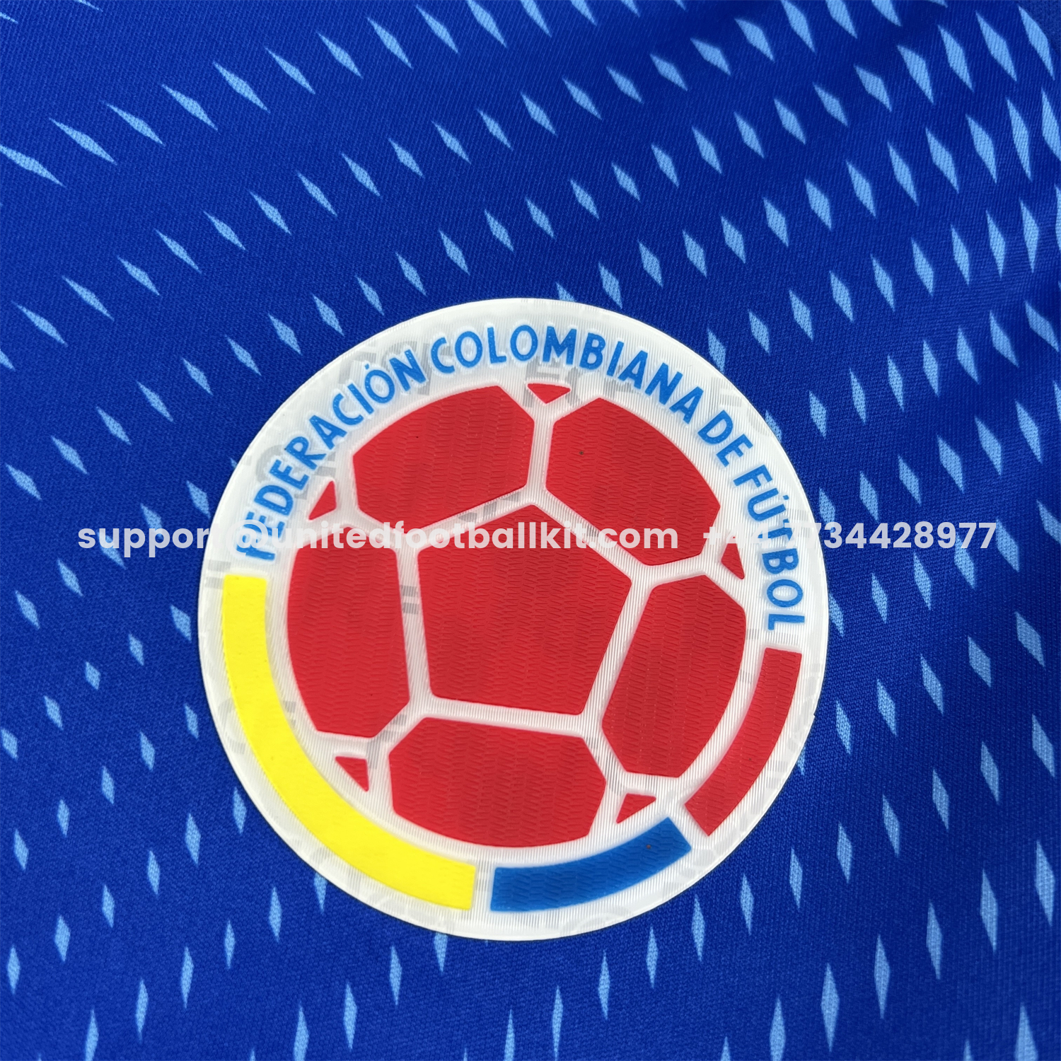 Unitedfootballkit.com | Colombia 2026 Blue Special Jersey - Fans Version -Customize Name, Number and Patch | Worldwide Shipping