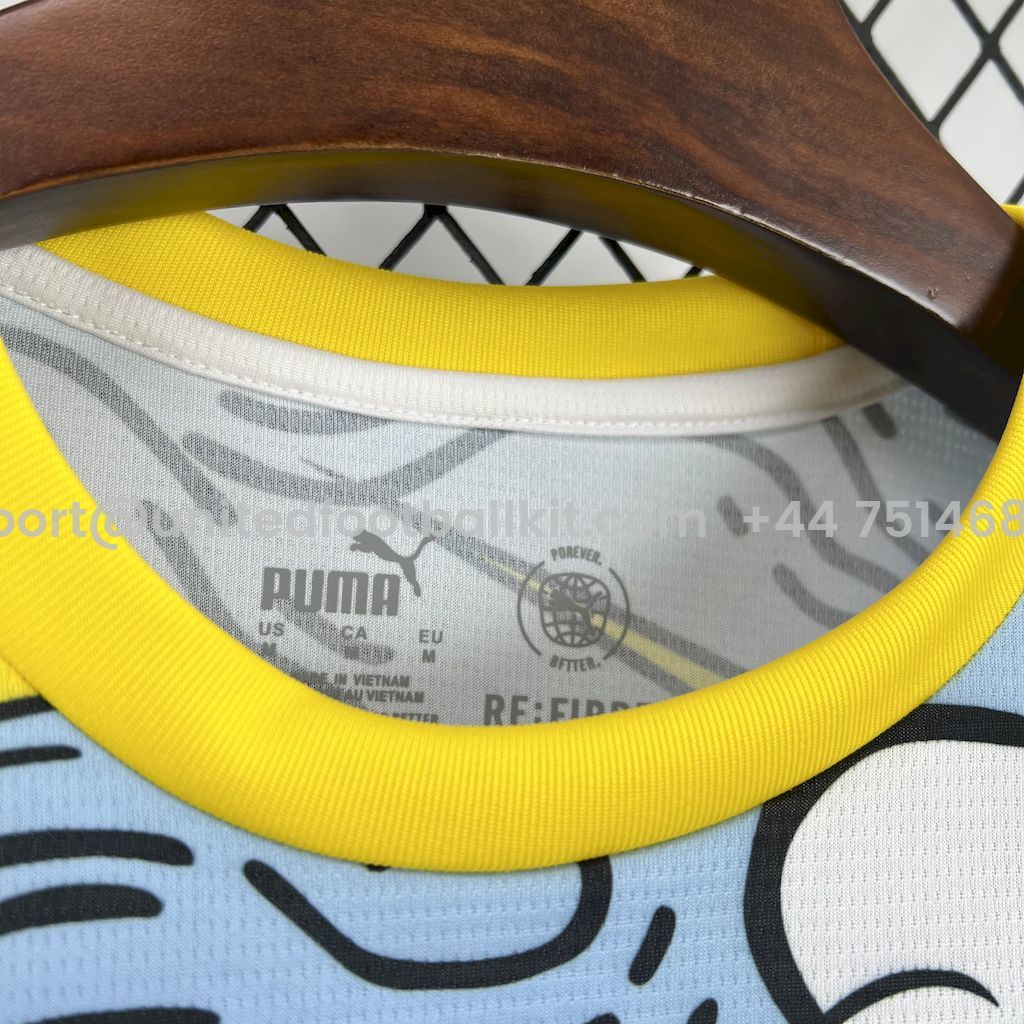 Unitedfootballkit.com | Manchester City 24-25 Blue Fan-designed Special Edition Jersey - Fans Version -Customize Name, Number and Patch | Worldwide Shipping