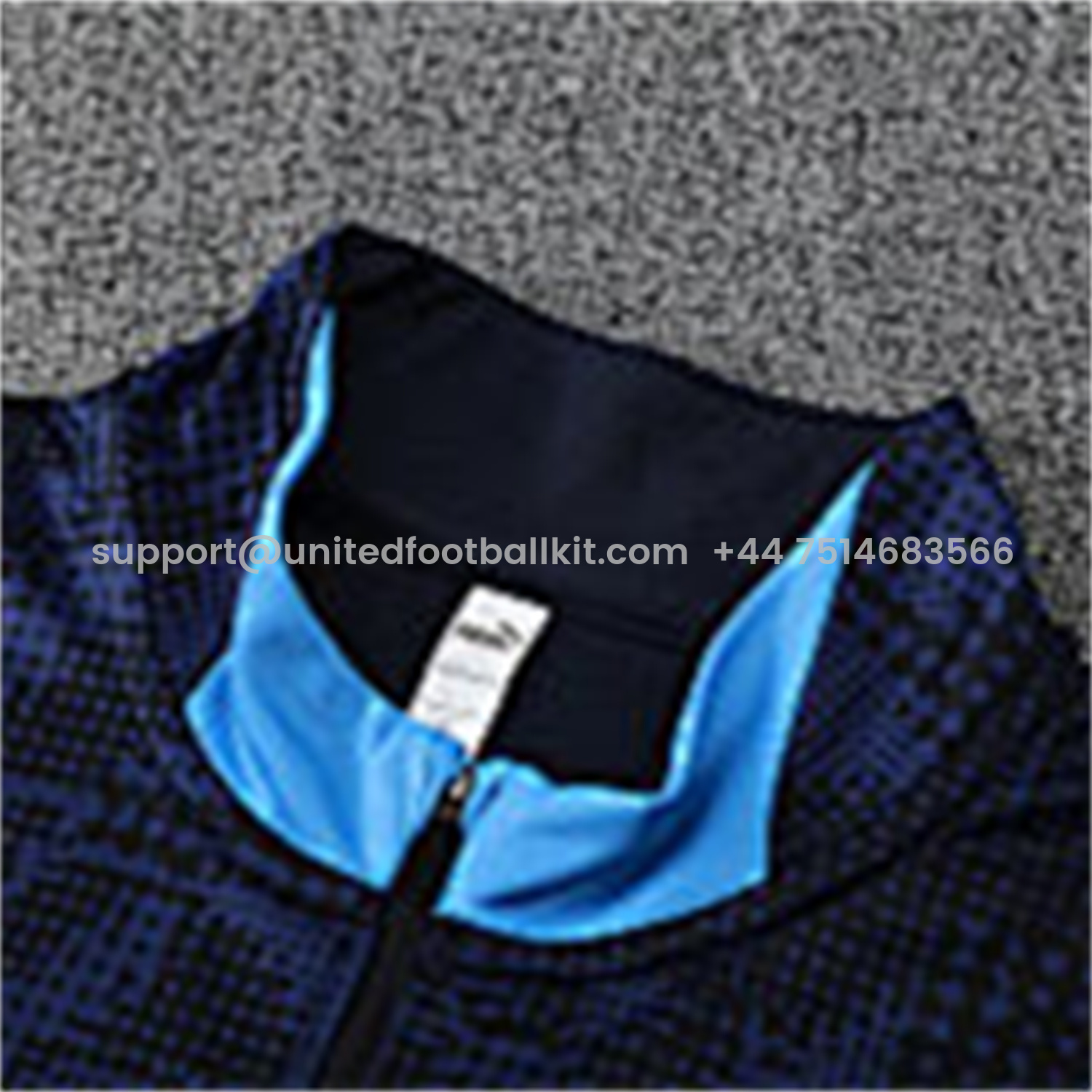 Unitedfootballkit.com | Marseille 25-26 Long Sleeve Training Set - Royal Blue Top & Royal Blue Pants -Customize Name, Number and Patch | Worldwide Shipping