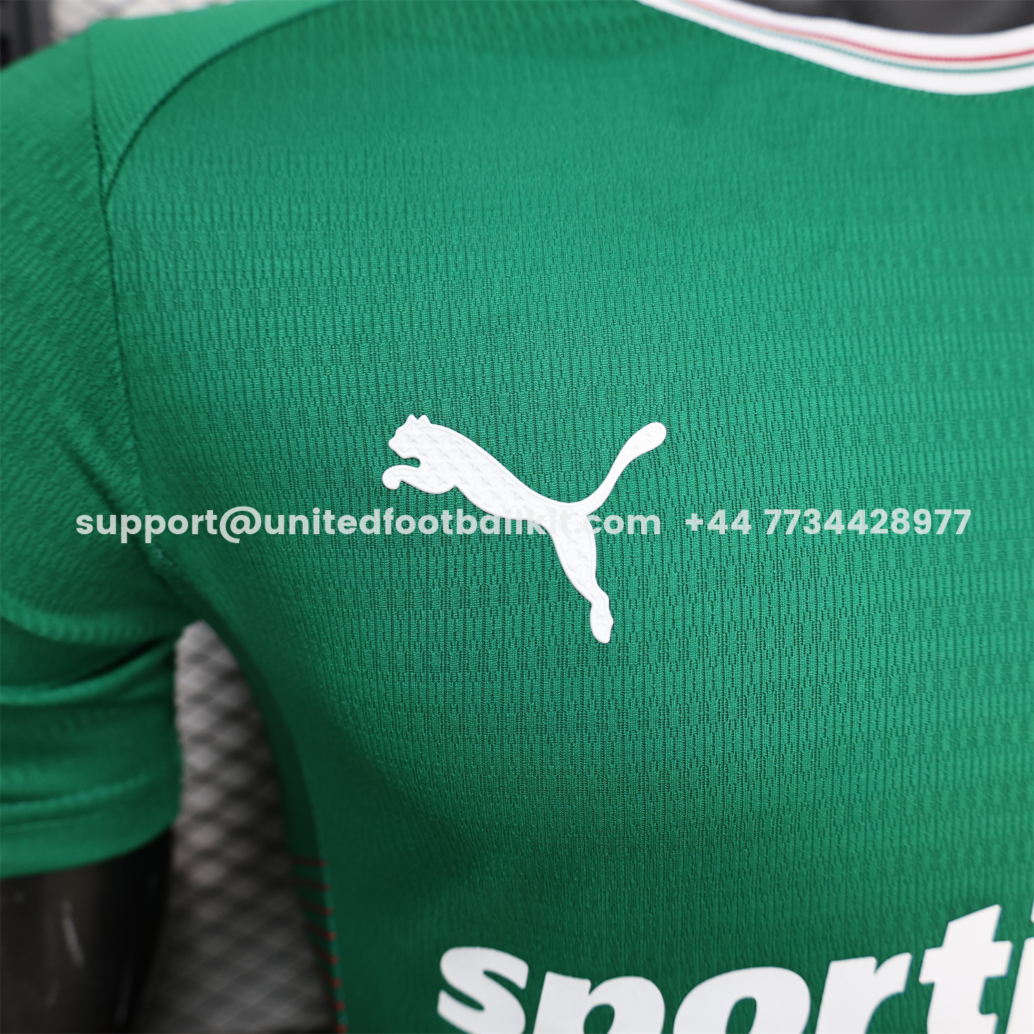 Unitedfootballkit.com | Palmeiras 26-27 Home Green Jersey - Player Version -Customize Name, Number and Patch | Worldwide Shipping
