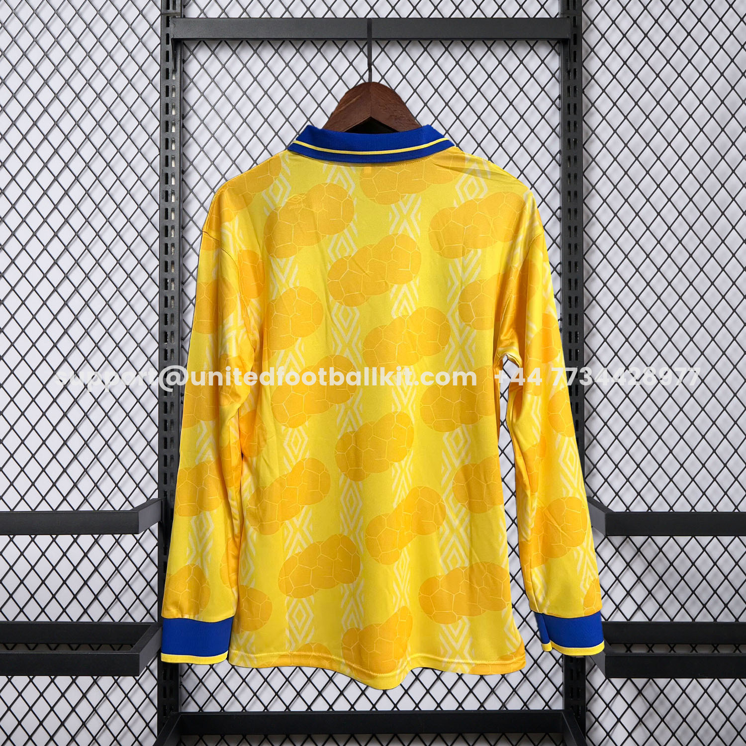 Unitedfootballkit.com | Retro Colombia 1994 Home Long Sleeves Jersey -Customize Name, Number and Patch | Worldwide Shipping