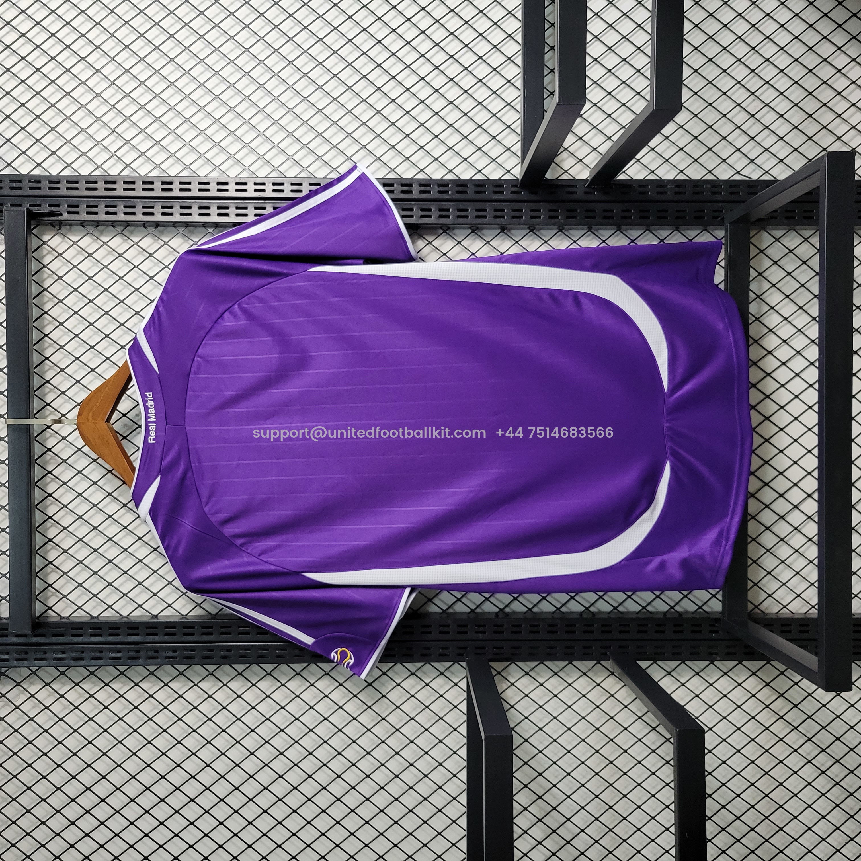 Unitedfootballkit.com | Retro Real Madrid 06-07 Third Jersey -Customize Name, Number and Patch | Worldwide Shipping