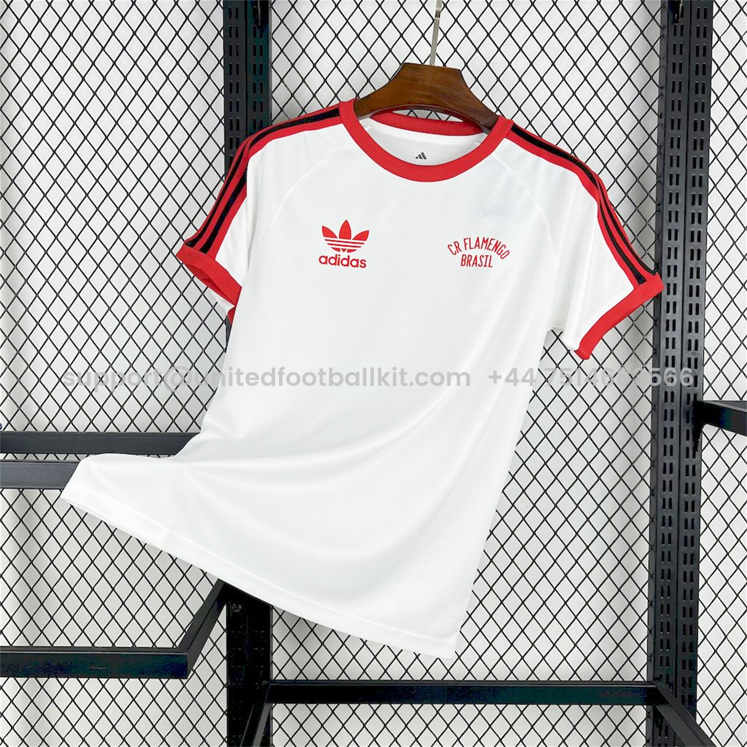 Unitedfootballkit.com | Retro Flamengo 1981-82 Away Jersey -Customize Name, Number and Patch | Worldwide Shipping