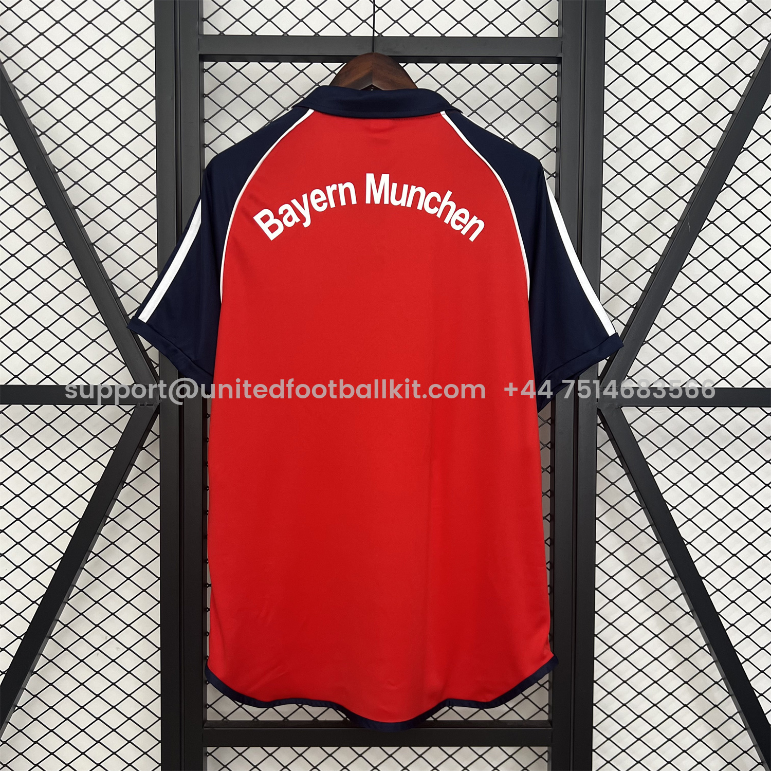 Unitedfootballkit.com | Retro Bayern Munich 2000-01 Home Jersey -Customize Name, Number and Patch | Worldwide Shipping
