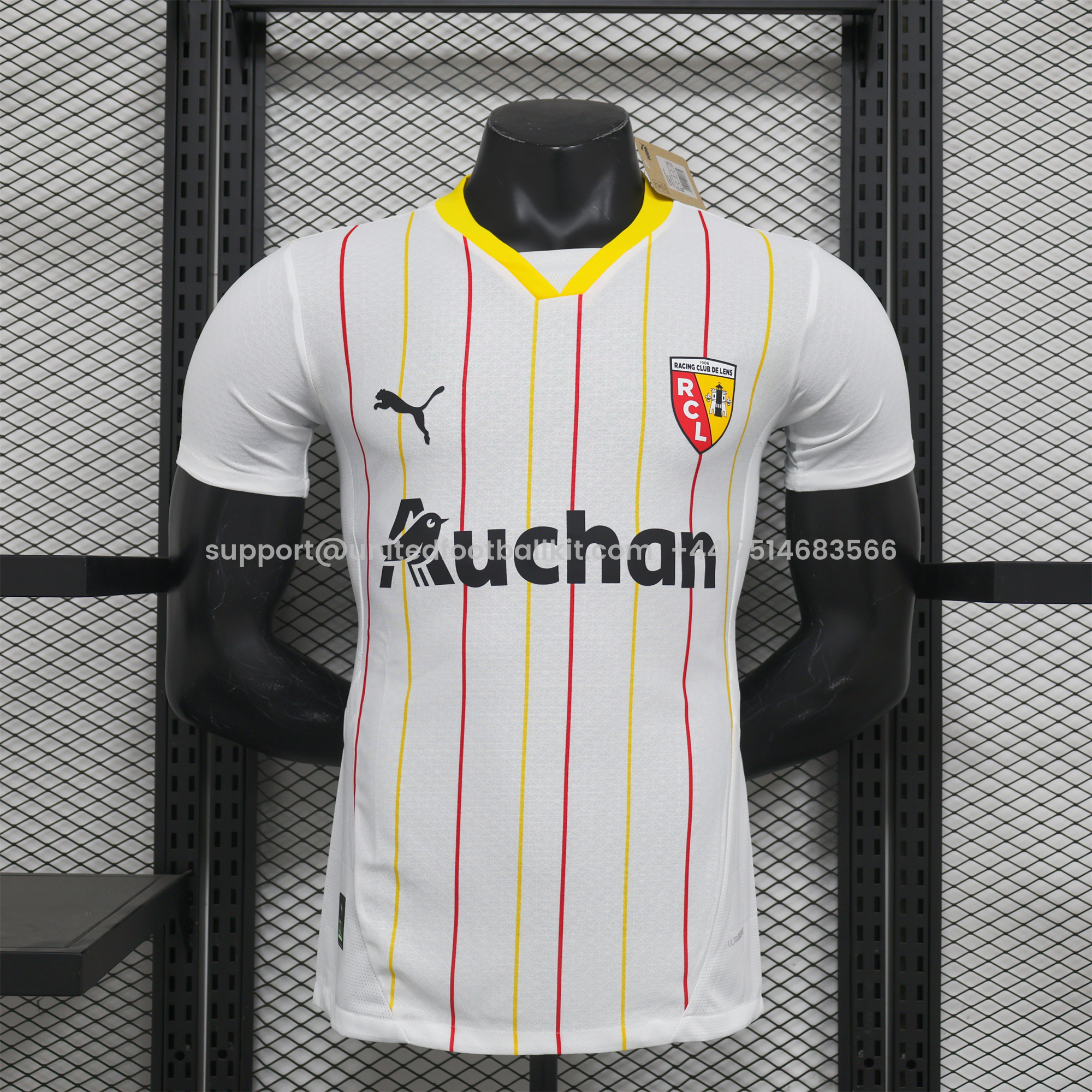 Unitedfootballkit.com | RC Lens 24-25 Third Jersey - Player Version -Customize Name, Number and Patch | Worldwide Shipping