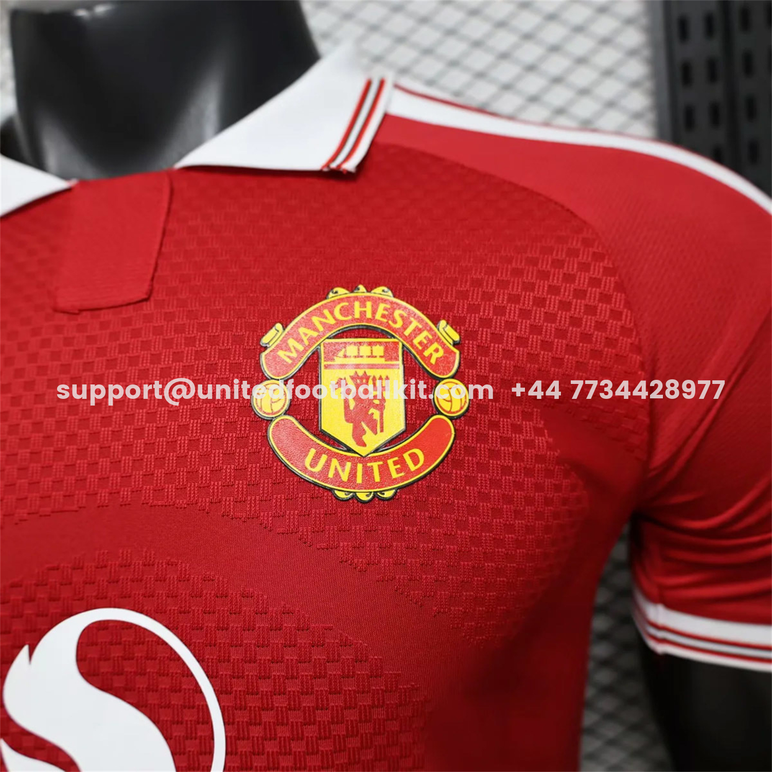 Unitedfootballkit.com | Manchester United 26-27 Home Jersey - Player Version -Customize Name, Number and Patch | Worldwide Shipping