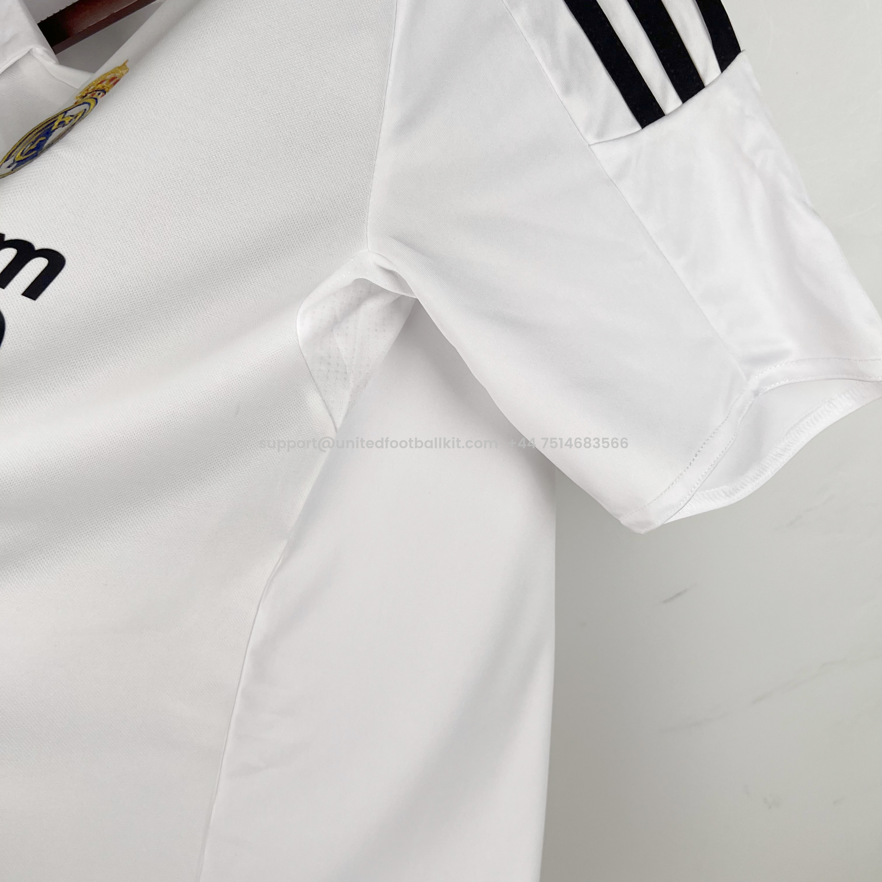 Unitedfootballkit.com | Retro Real Madrid 08-09 Home Stadium Jersey -Customize Name, Number and Patch | Worldwide Shipping