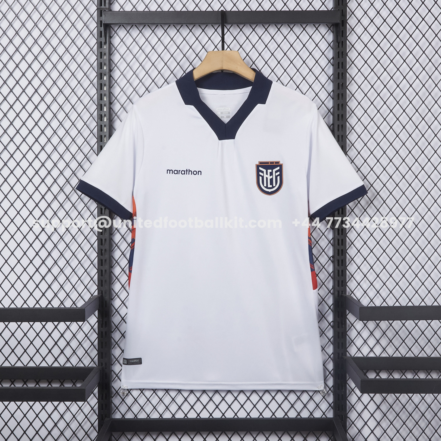 Unitedfootballkit.com | Ecuador 2026 Third White Jersey - Fans Version -Customize Name, Number and Patch | Worldwide Shipping