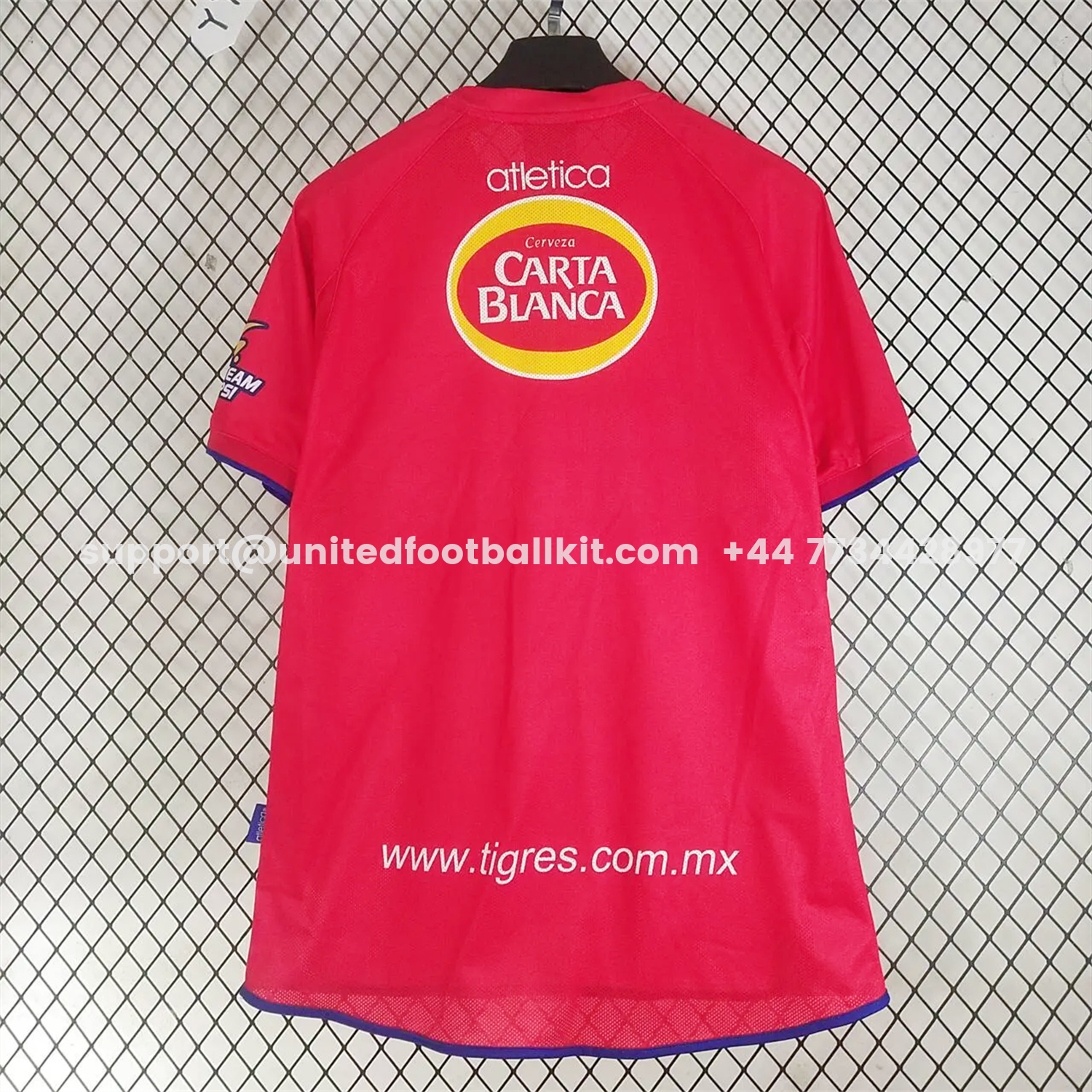 Unitedfootballkit.com | Retro Tigres UANL 2002-03 Third Jersey -Customize Name, Number and Patch | Worldwide Shipping