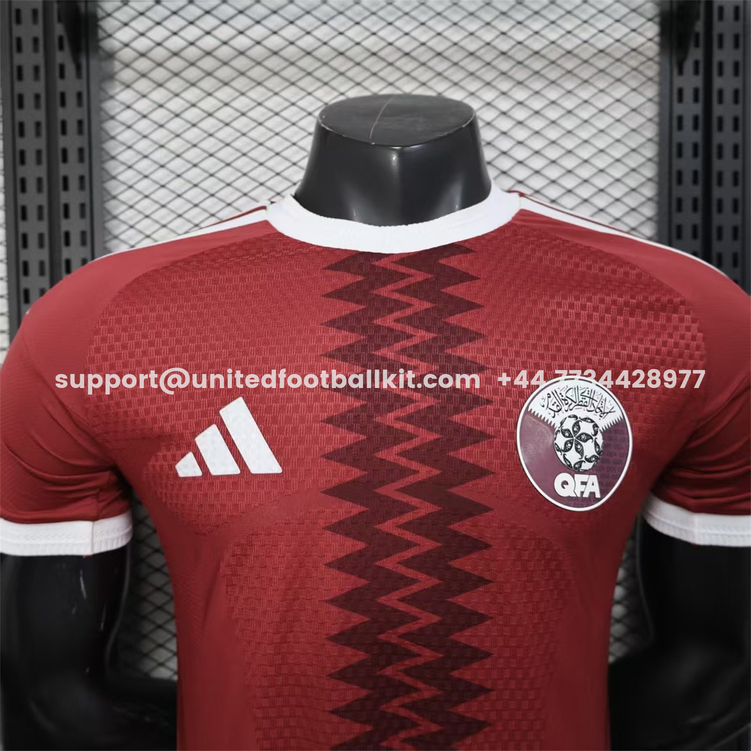 Unitedfootballkit.com | Qatar 2026 Home Jersey - Player Version -Customize Name, Number and Patch | Worldwide Shipping