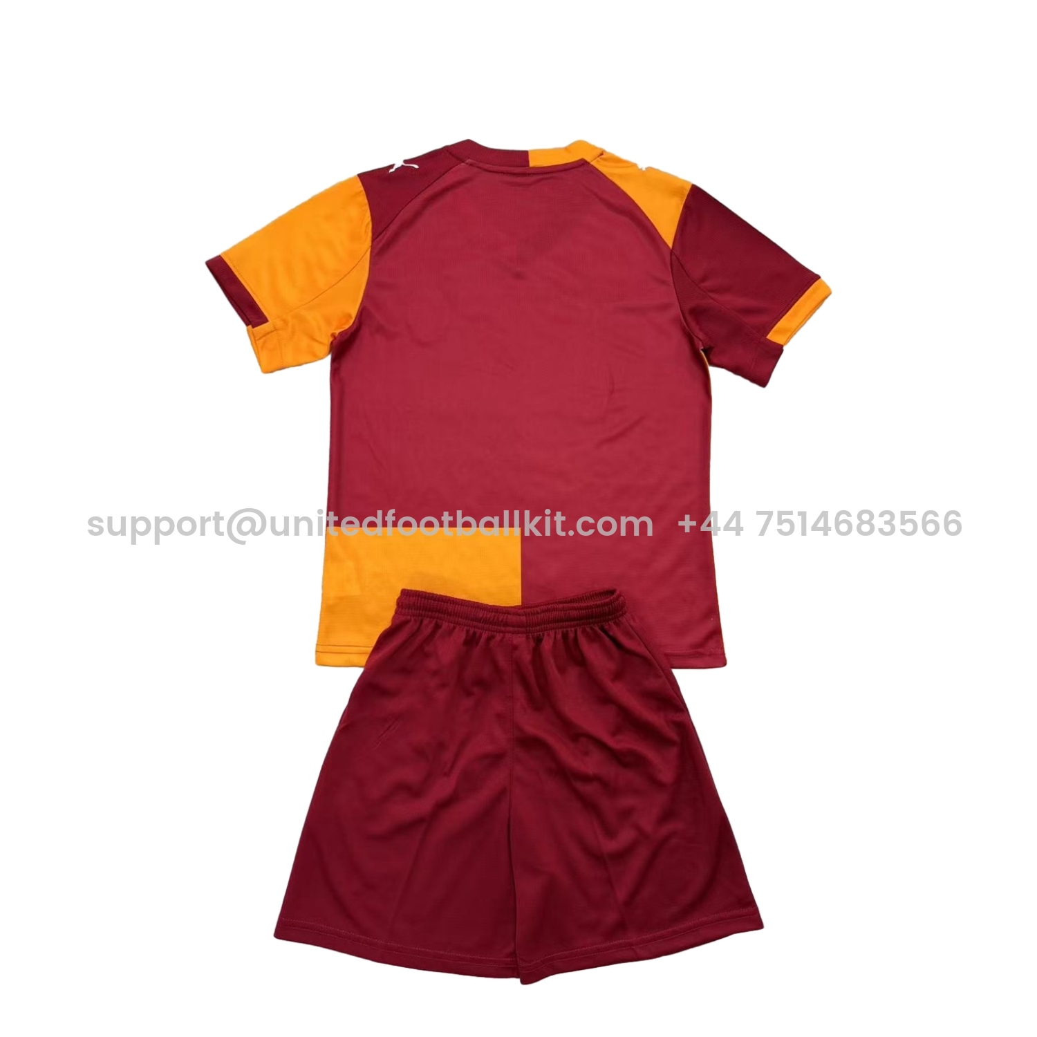 Unitedfootballkit.com | Galatasaray 25-26 Home Unsponsored Men's Adult Jersey Set - Fans Version -Customize Name, Number and Patch | Worldwide Shipping