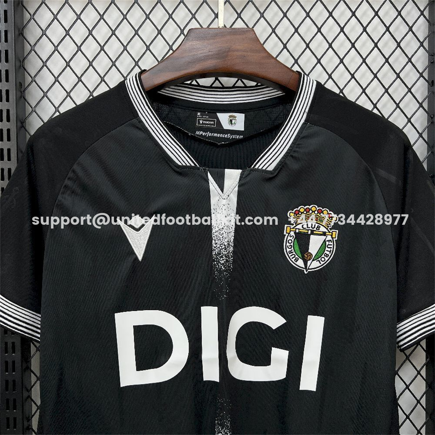 Unitedfootballkit.com | Burgos 25-26 Away Black Jersey - Fans Version -Customize Name, Number and Patch | Worldwide Shipping