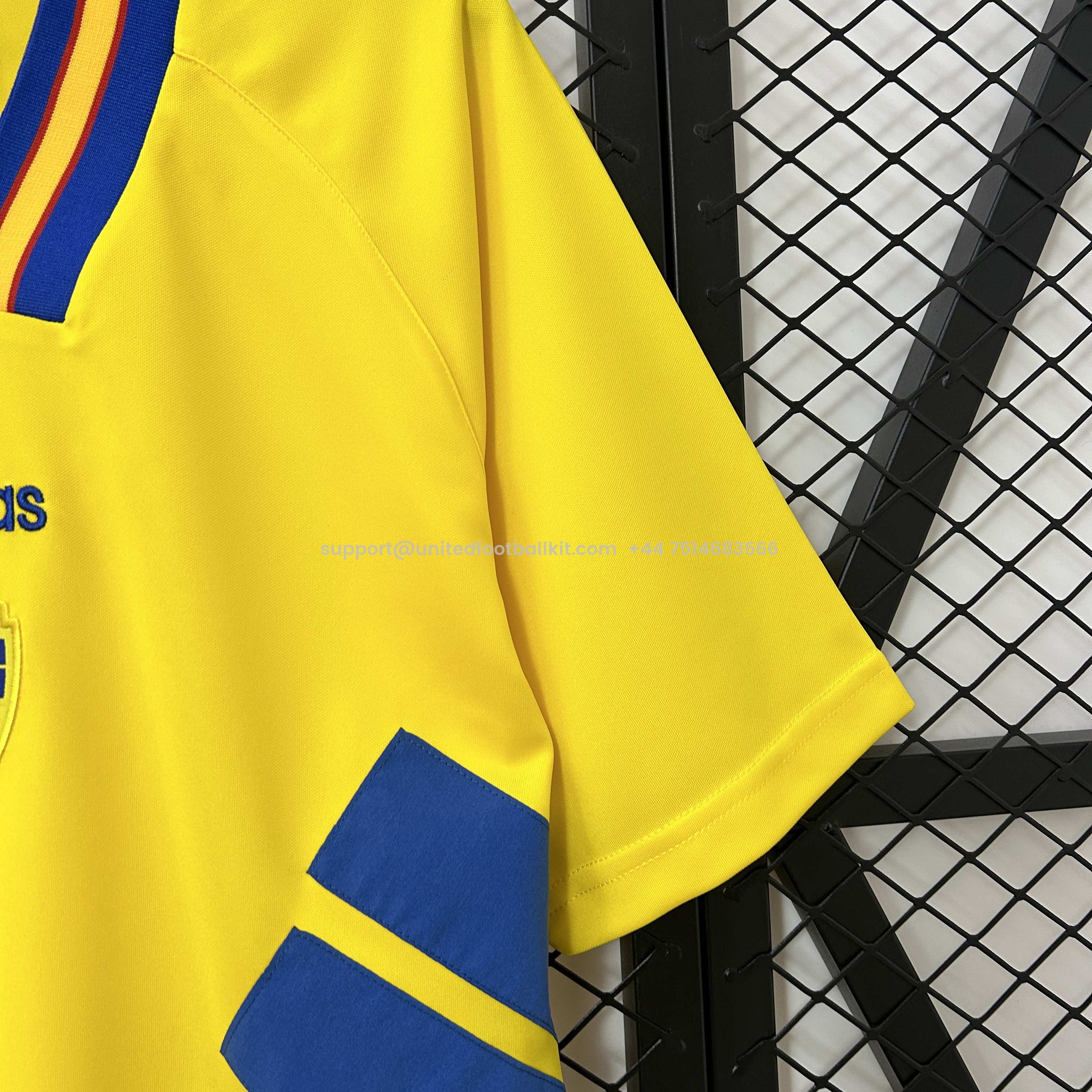 Unitedfootballkit.com | Retro Sweden 1994 Home Jersey -Customize Name, Number and Patch | Worldwide Shipping