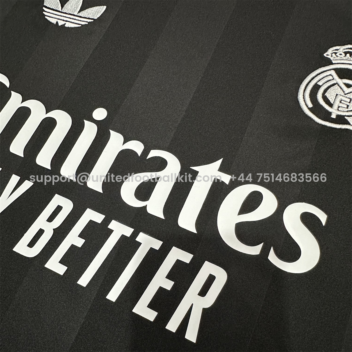 Unitedfootballkit.com | Real Madrid 25-26 Black Terrace Goalkeeper Jersey - Fans Version -Customize Name, Number and Patch | Worldwide Shipping