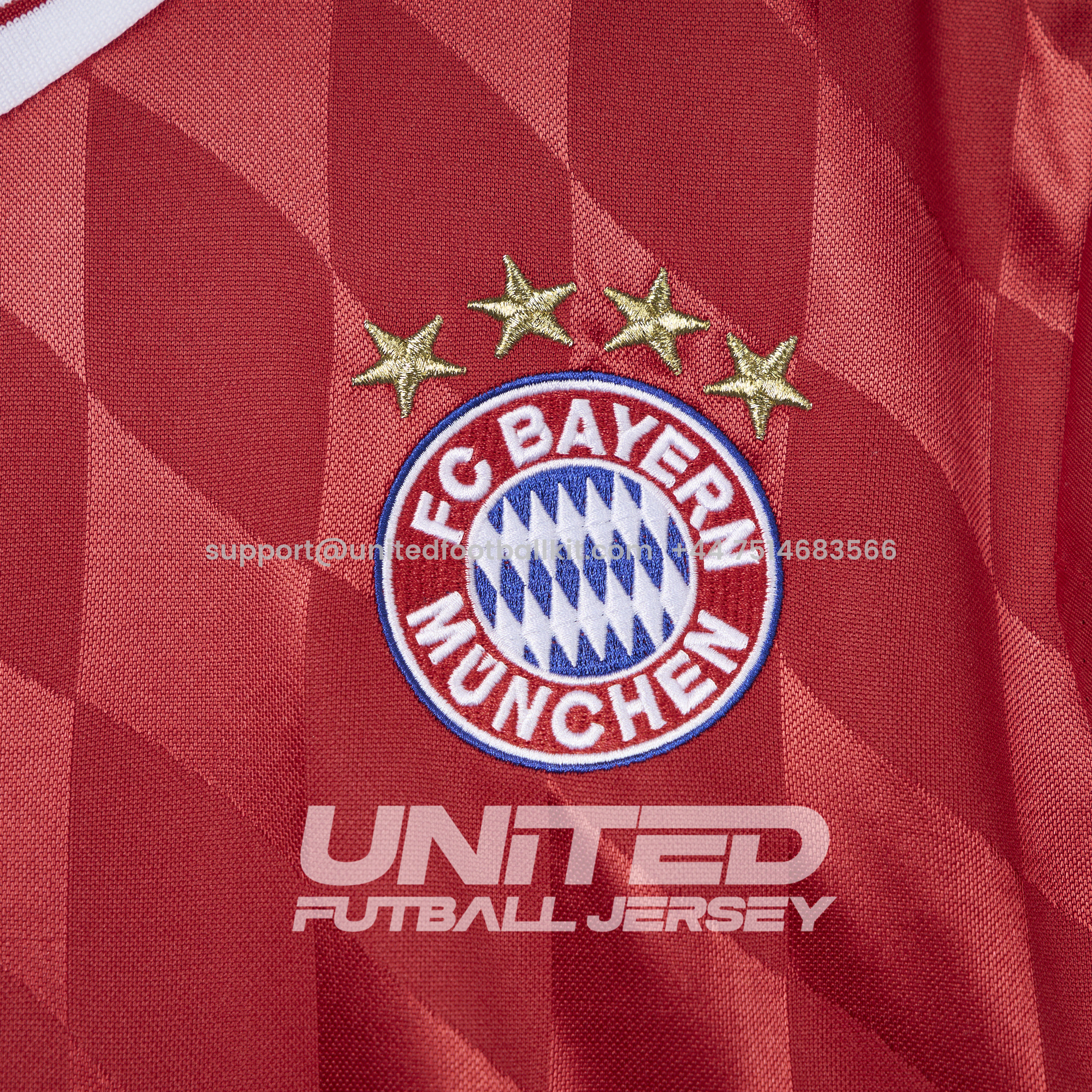 Unitedfootballkit.com | Retro Bayern Munich 13-14 Home Jersey -Customize Name, Number and Patch | Worldwide Shipping