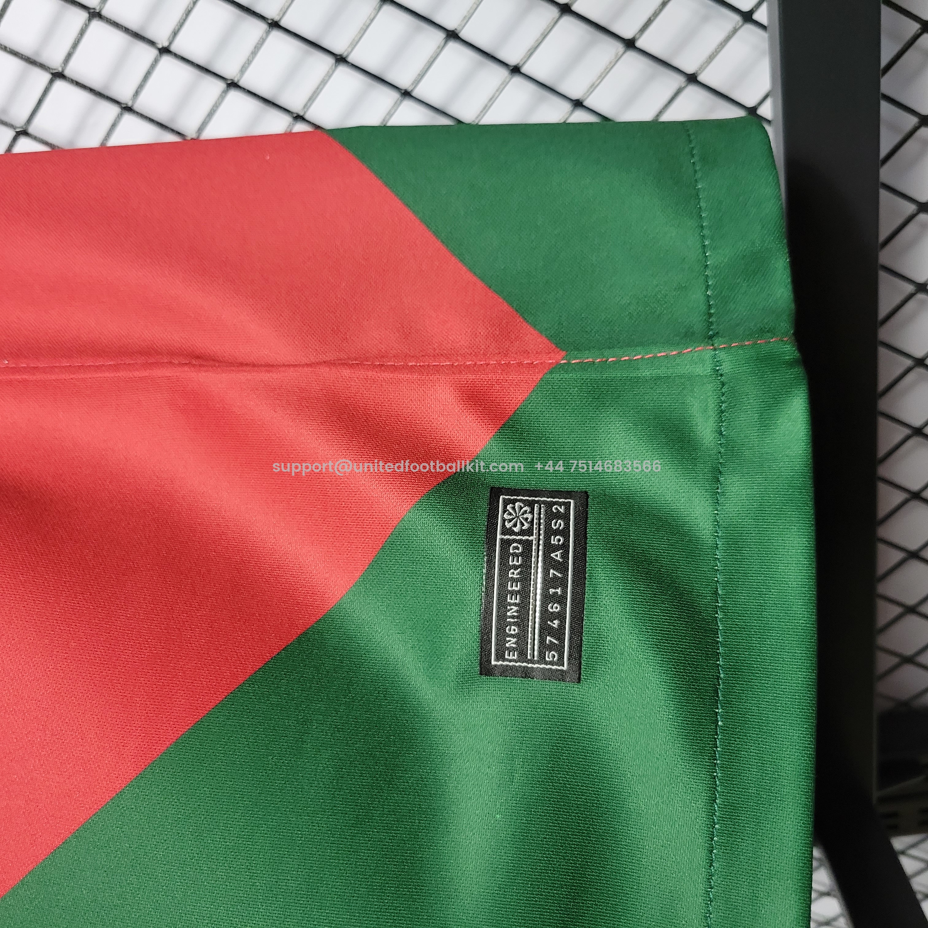 Unitedfootballkit.com | Portugal 22-23 Home Stadium Jersey - Fans Version -Customize Name, Number and Patch | Worldwide Shipping