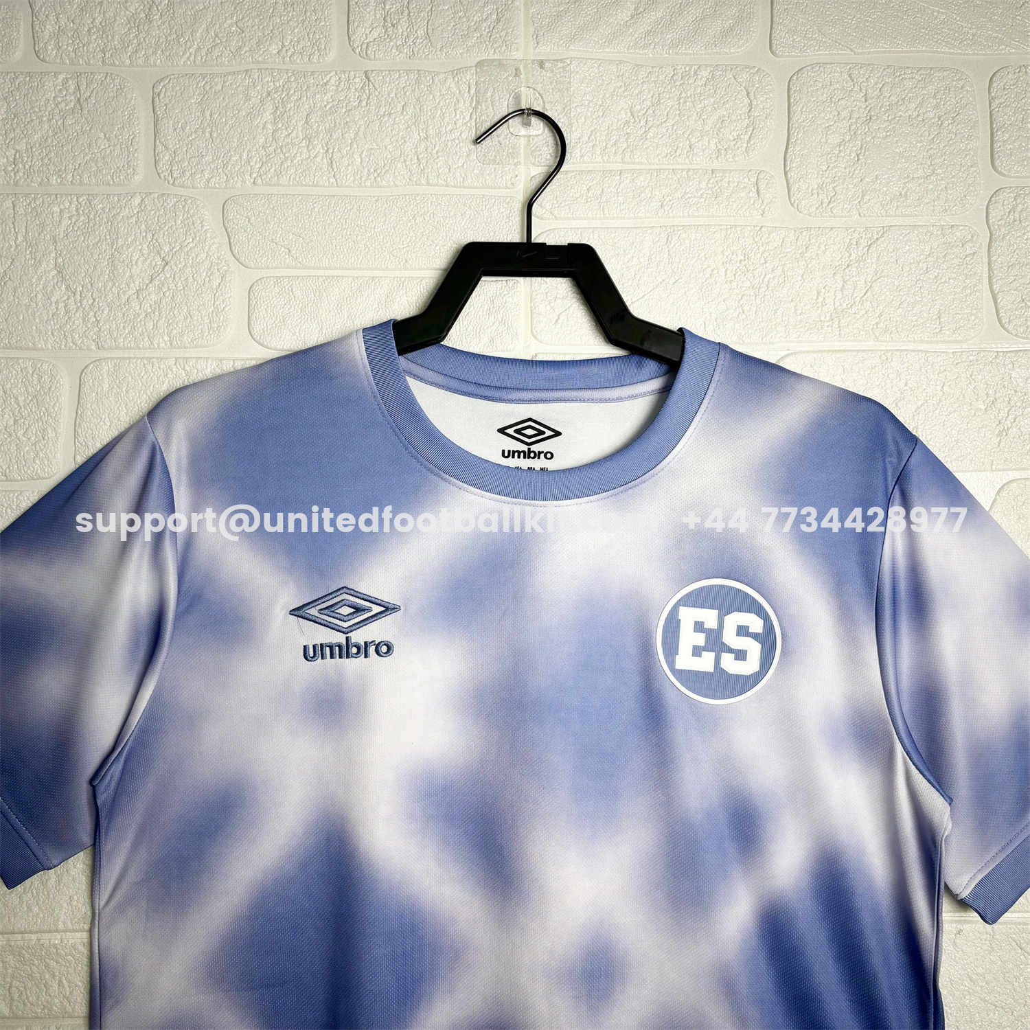 Unitedfootballkit.com | El Salvador 2025-26 Blue Pre-Match Jersey - Fans Version -Customize Name, Number and Patch | Worldwide Shipping