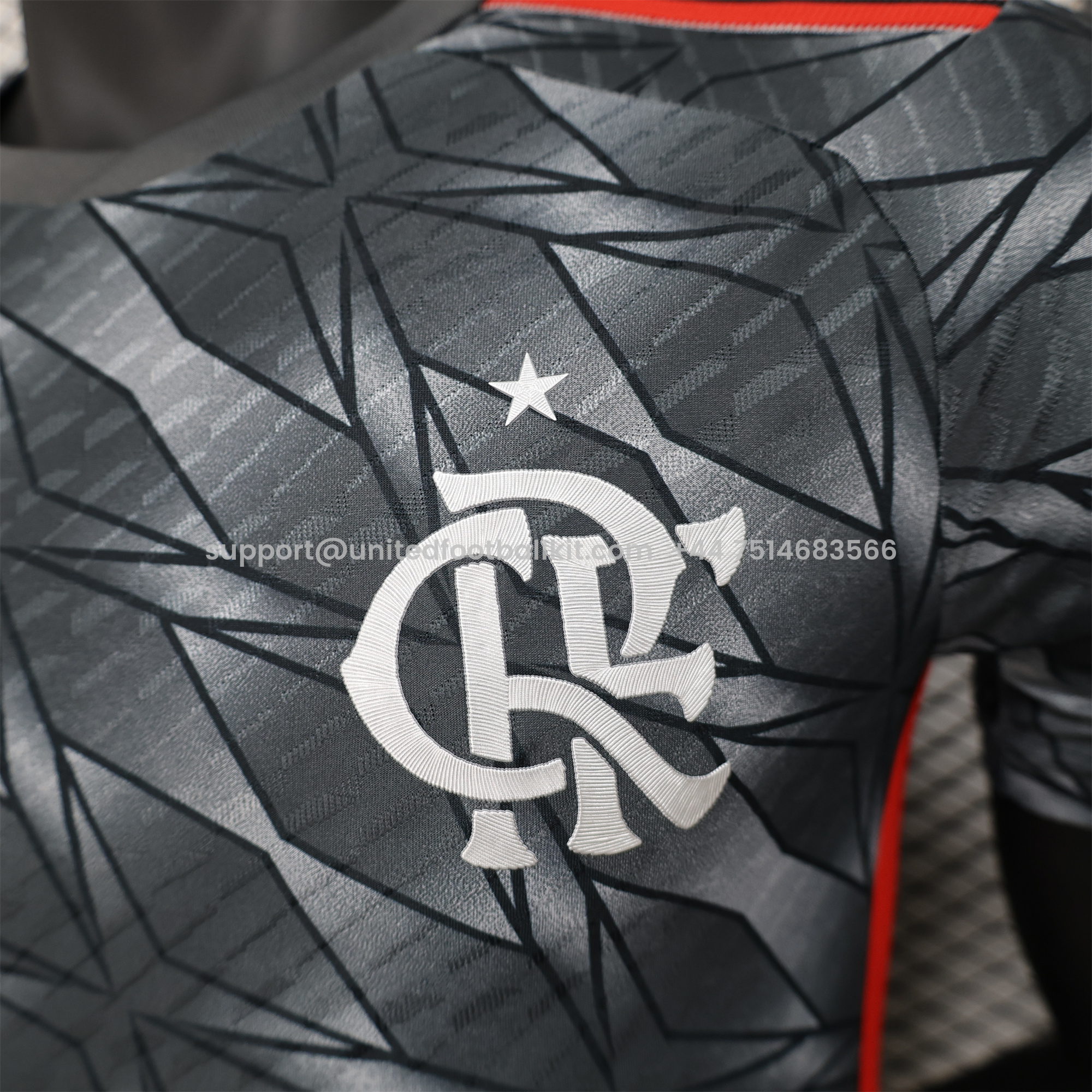 Unitedfootballkit.com | Flamengo 2024 Third Jersey - Player Version -Customize Name, Number and Patch | Worldwide Shipping