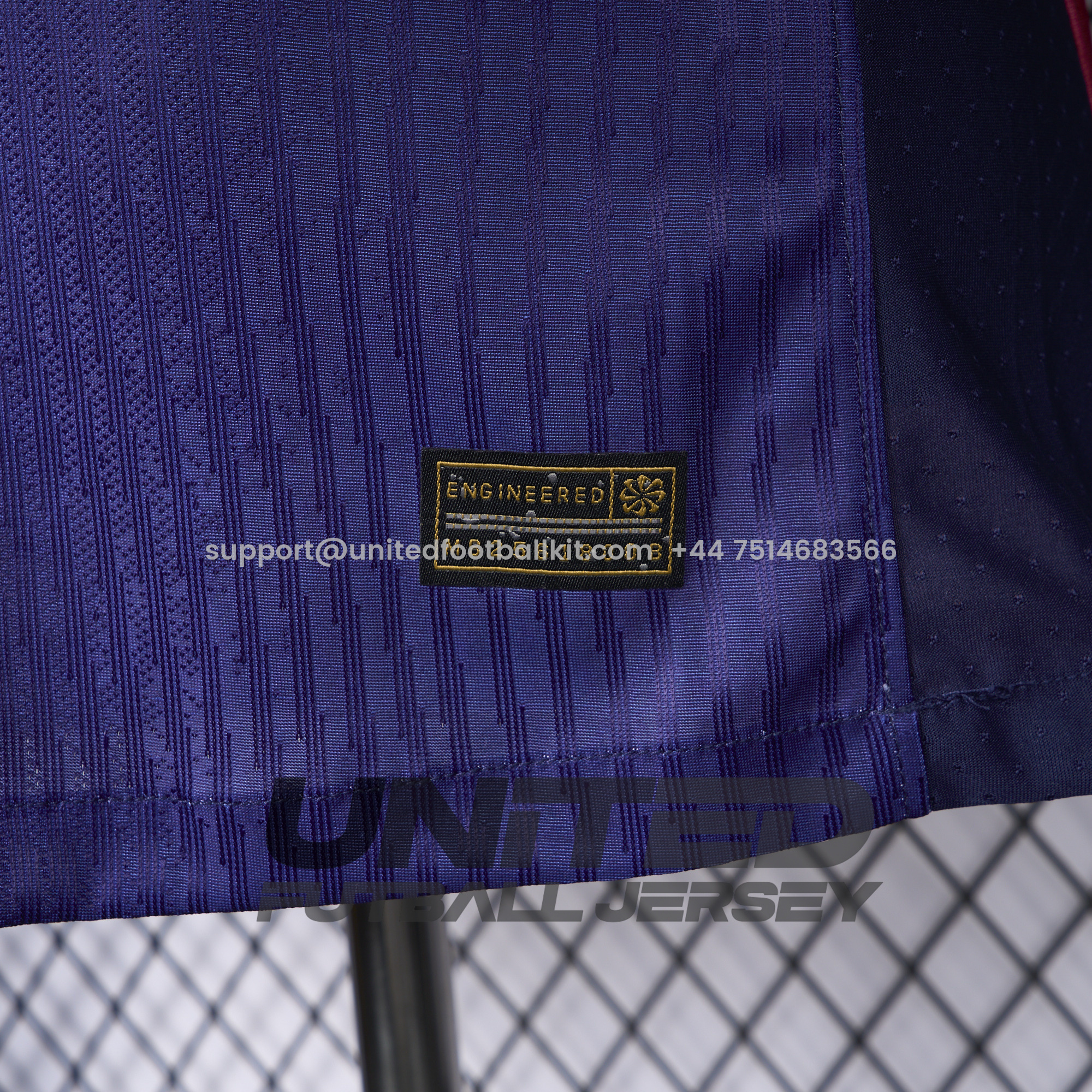 Unitedfootballkit.com | Barcelona 24-25 Home Unsponsored Jersey - Player Version -Customize Name, Number and Patch | Worldwide Shipping