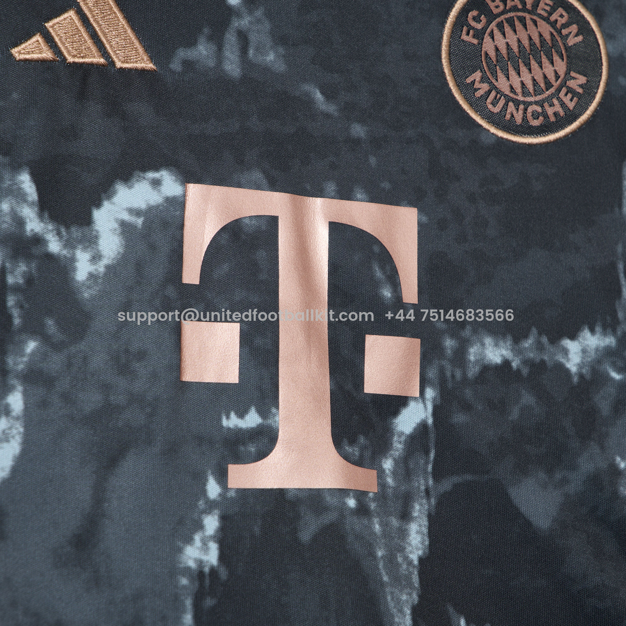 Unitedfootballkit.com | Bayern Munich 24-25 Away Kids Kit - Fans Version -Customize Name, Number and Patch | Worldwide Shipping