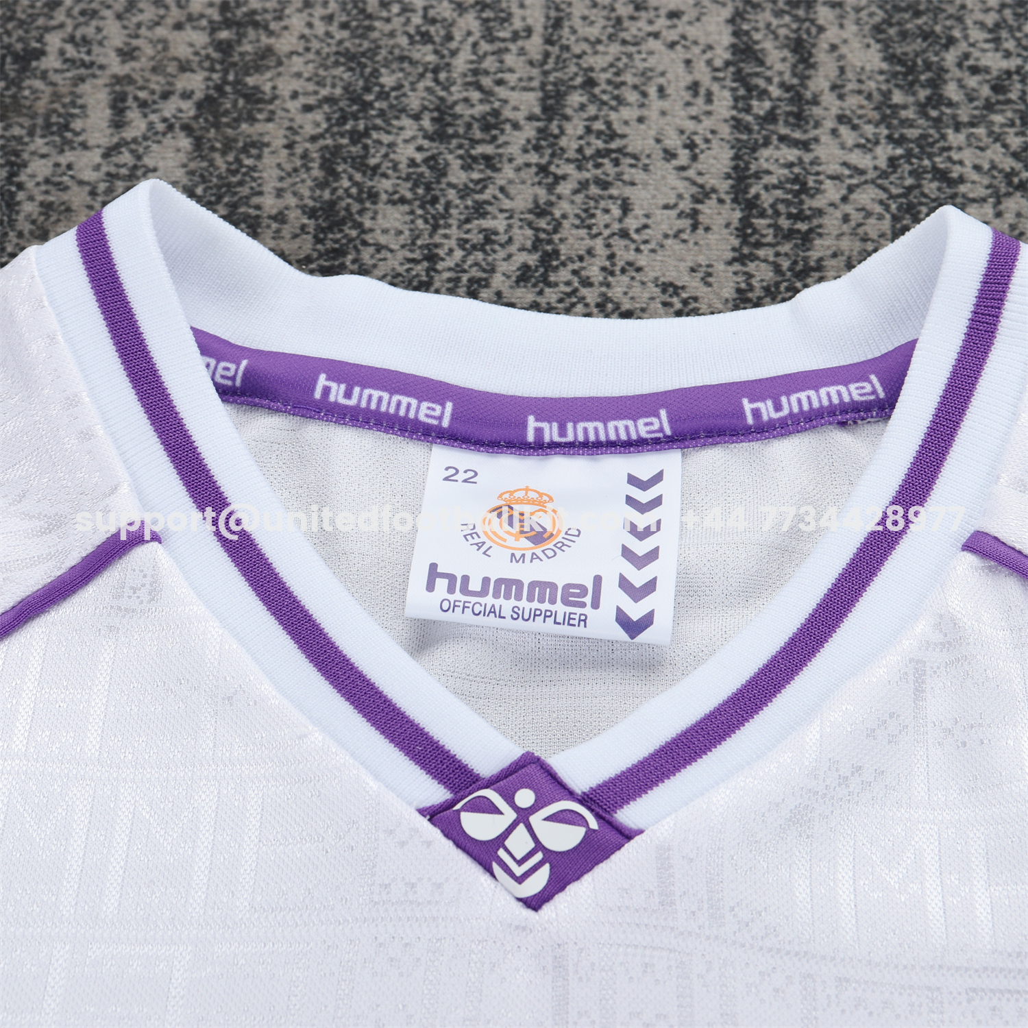 Unitedfootballkit.com | Retro Real Madrid 1990-92 Home Kids Kit -Customize Name, Number and Patch | Worldwide Shipping